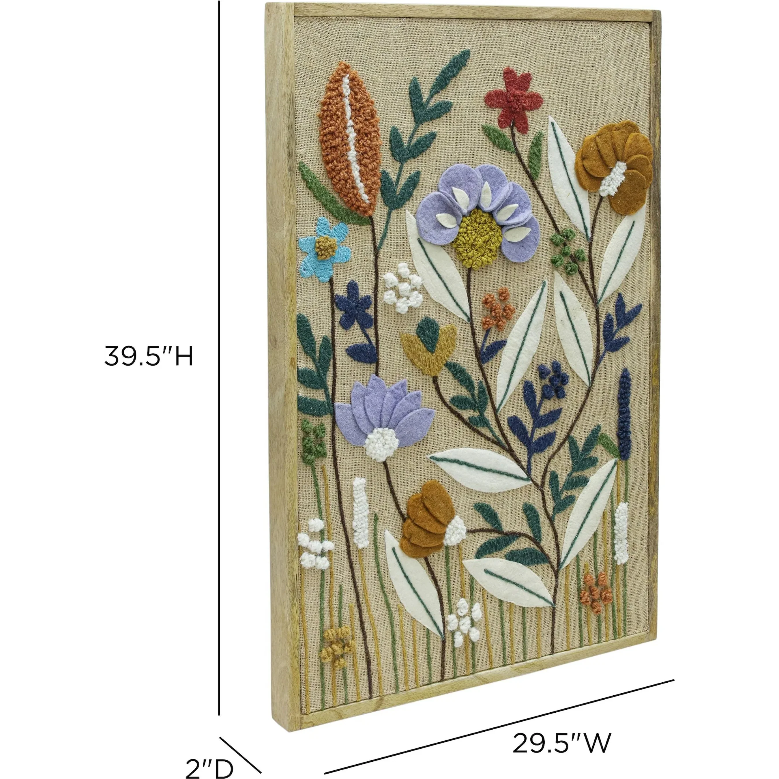 Muro "Sprout" Embroidered Wall Art - Image 7