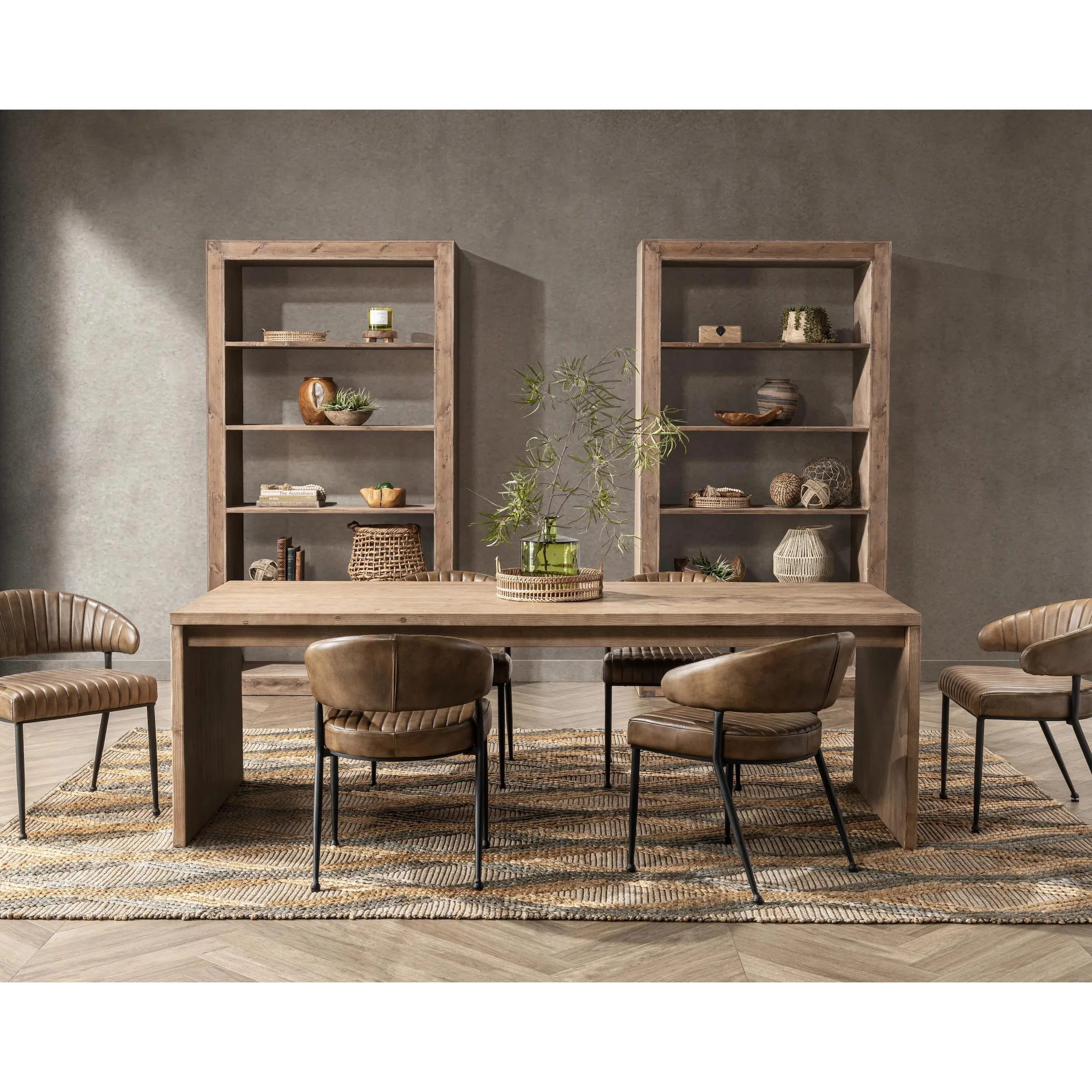 Nalani Reclaimed Pine Dining Table - Image 10
