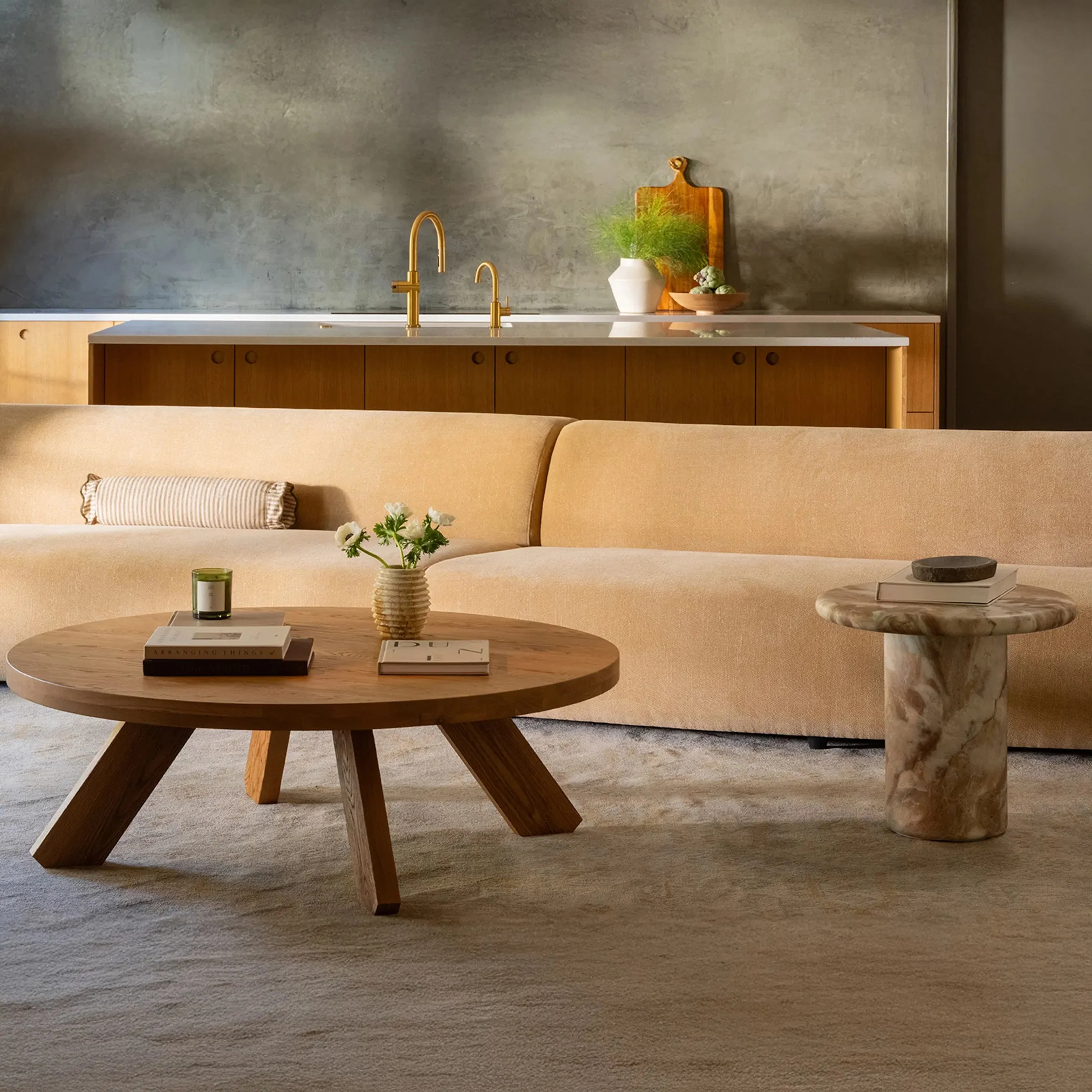 Naomi 3 Piece Wave Modular Sectional - Image 5