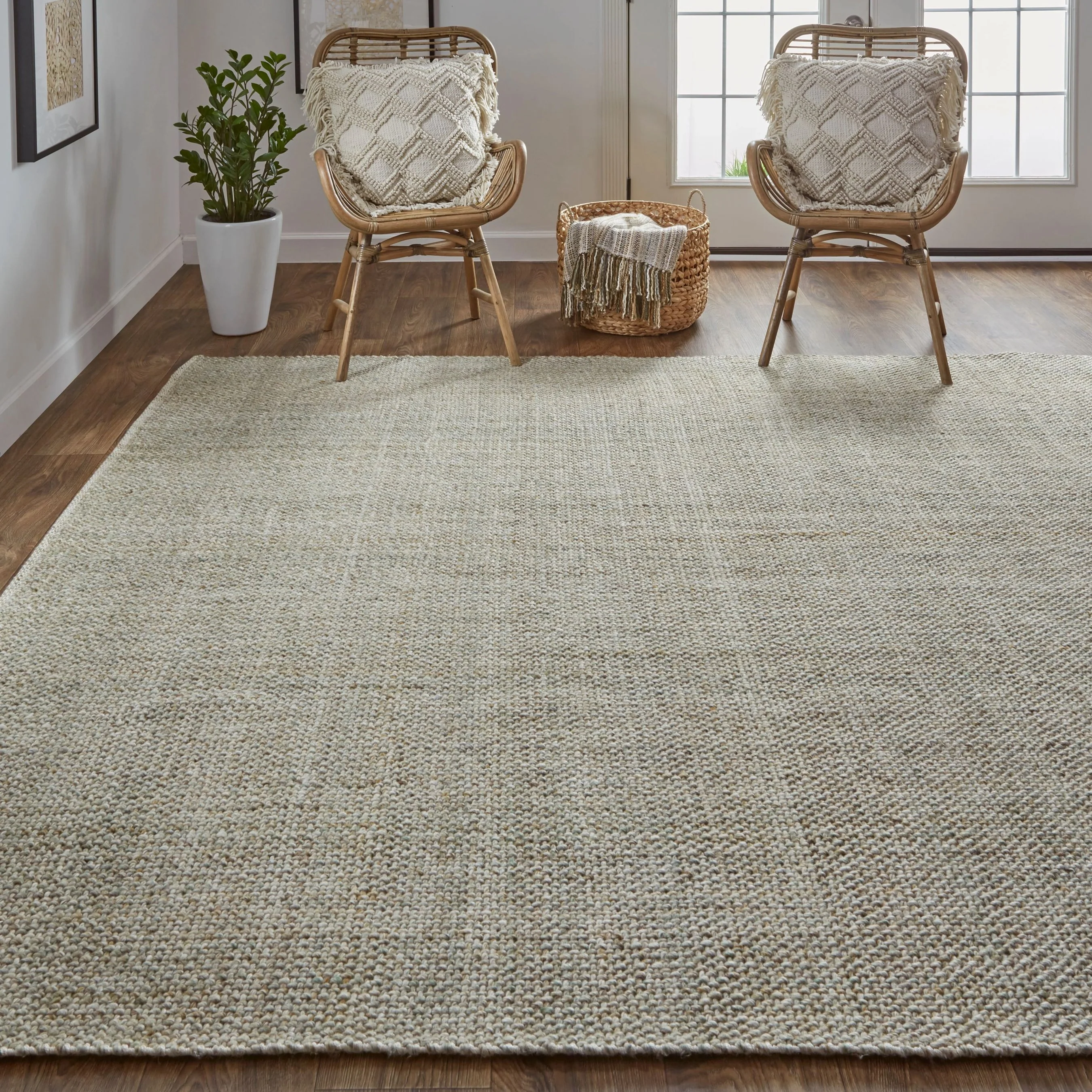 Naples Transitional Solid Rug - 0751F - Image 35