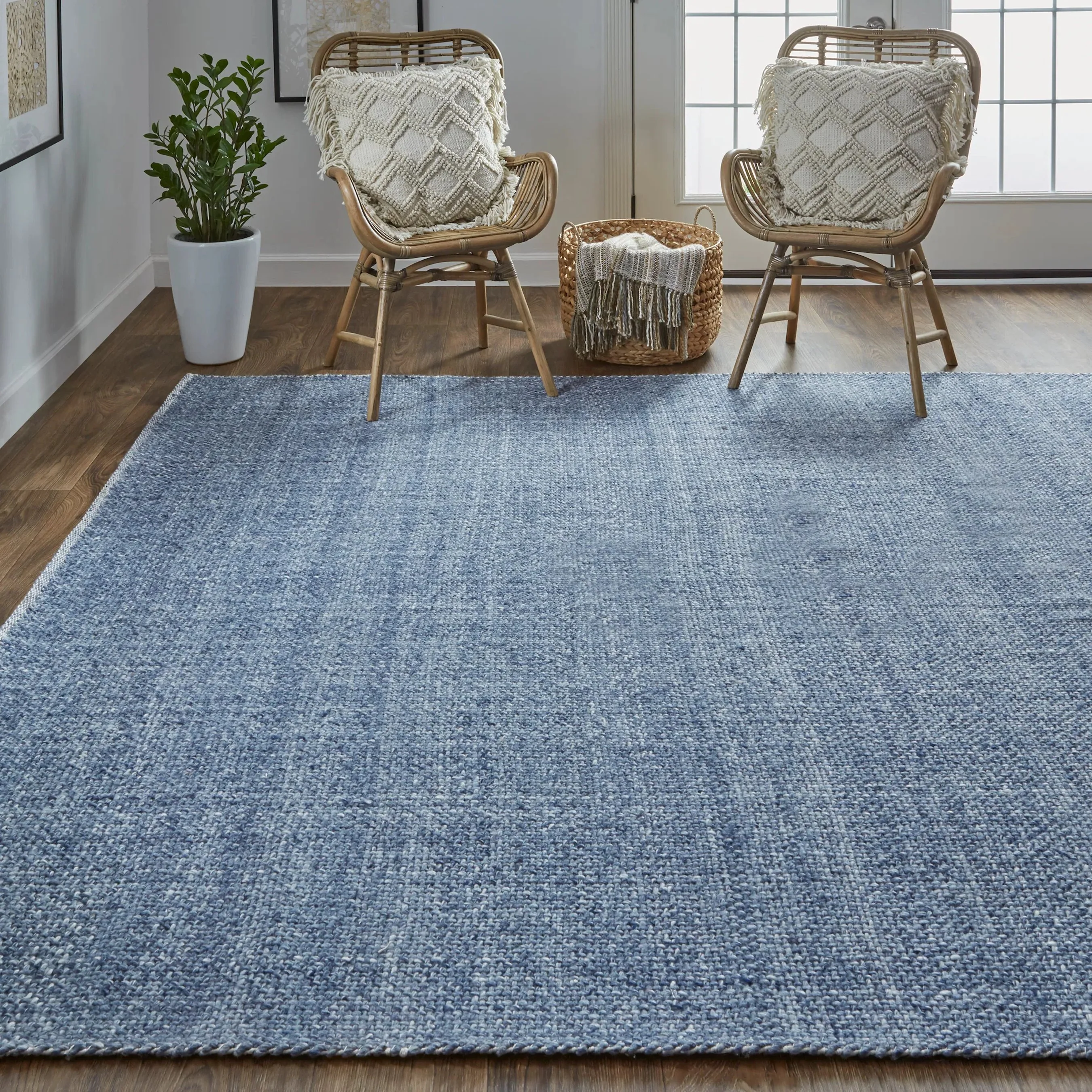 Naples Transitional Solid Rug - 0751F - Image 43