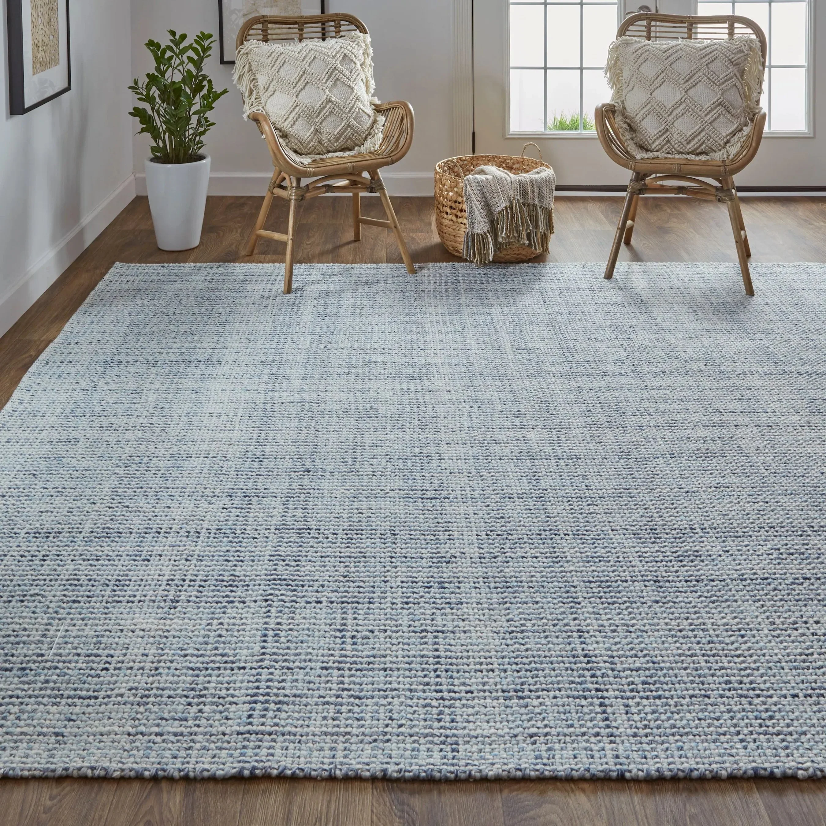 Naples Transitional Solid Rug - 0751F - Image 45
