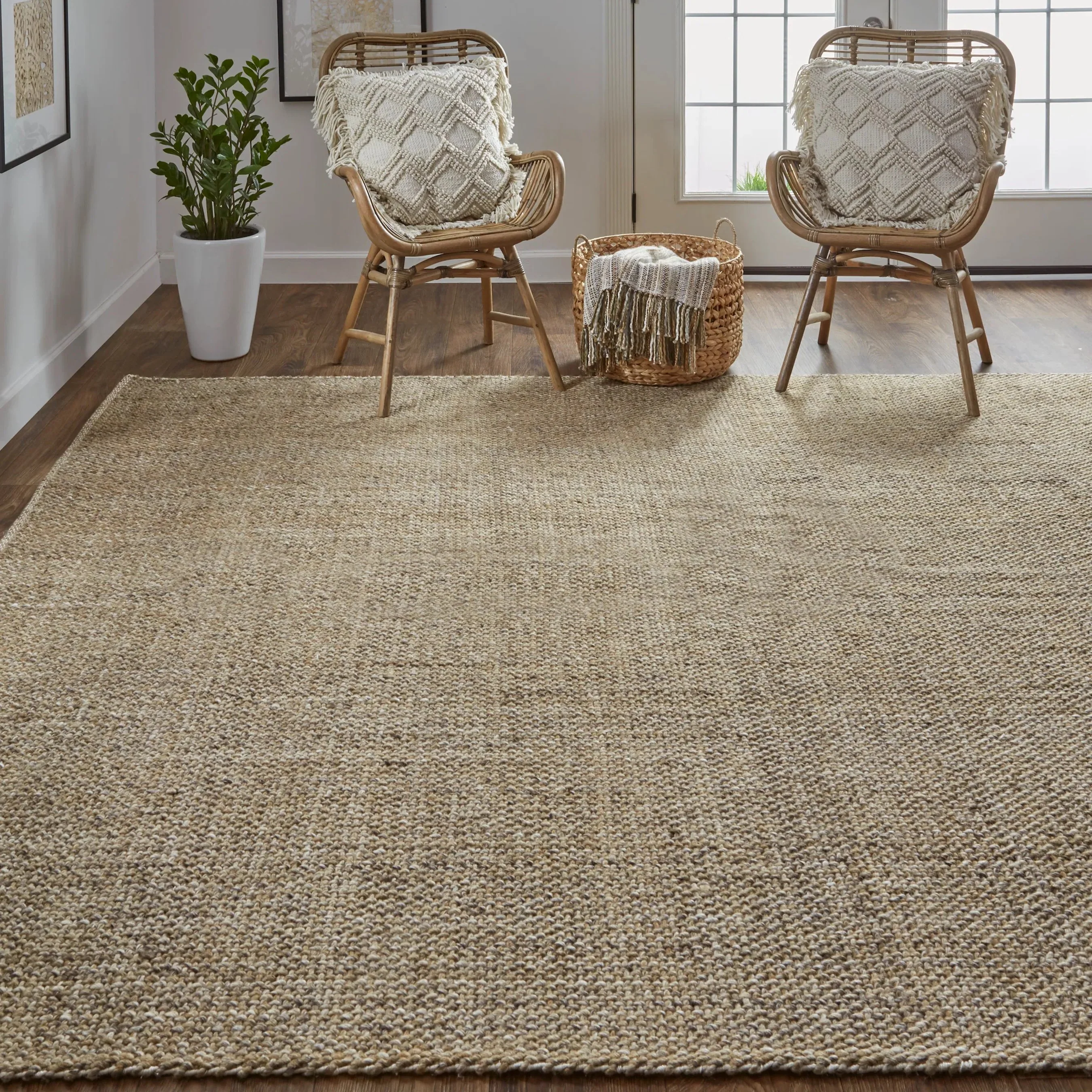 Naples Transitional Solid Rug - 0751F - Image 54