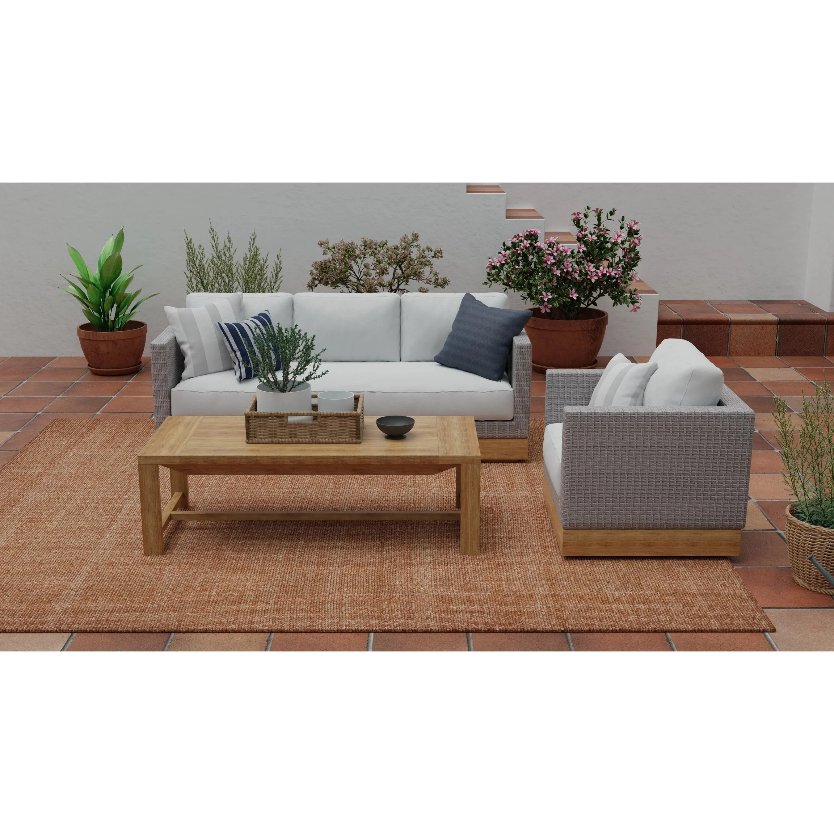 Naples Transitional Solid Rug - 0751F - Image 58