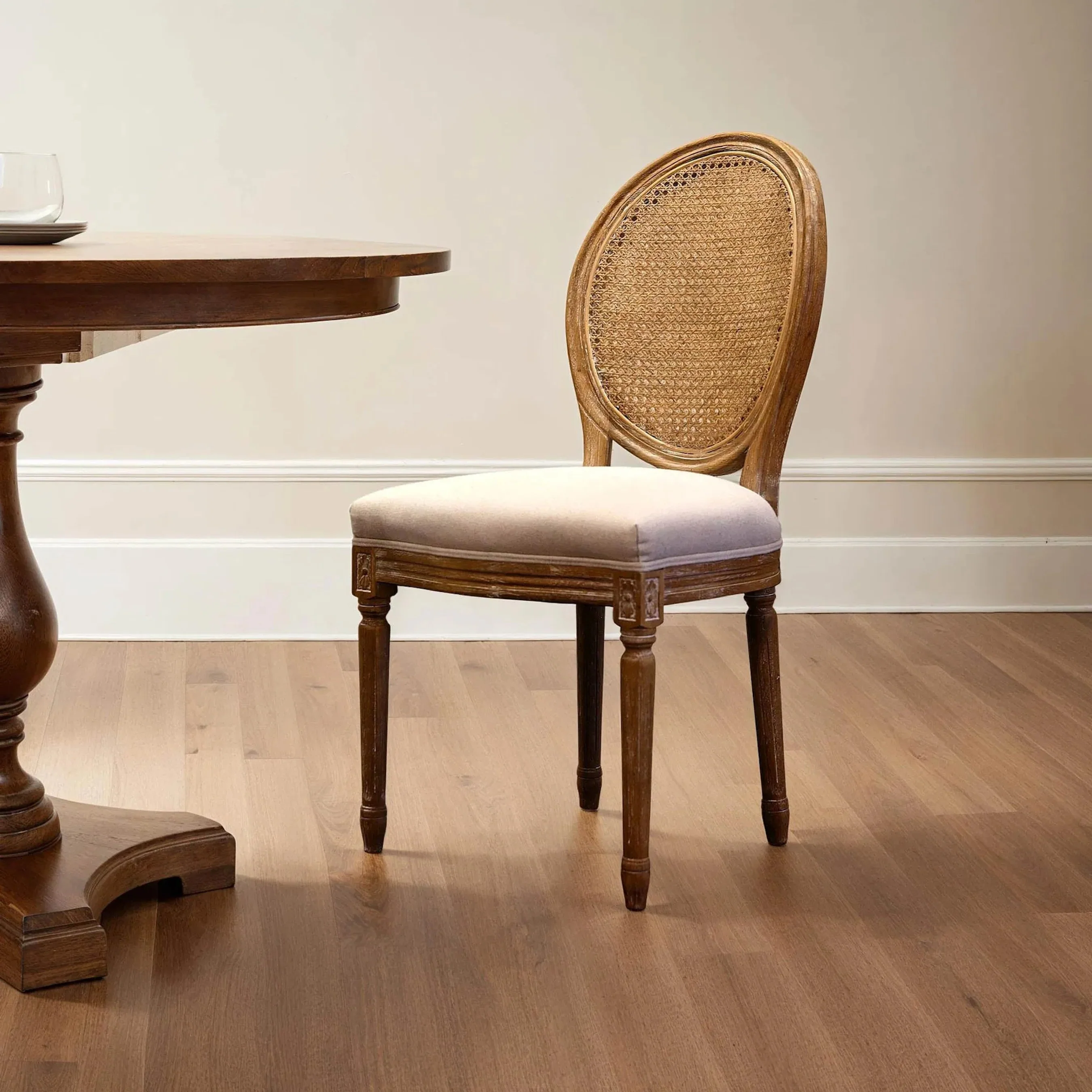 Napoleon Dining Chair w/ Cane Back - Image 6