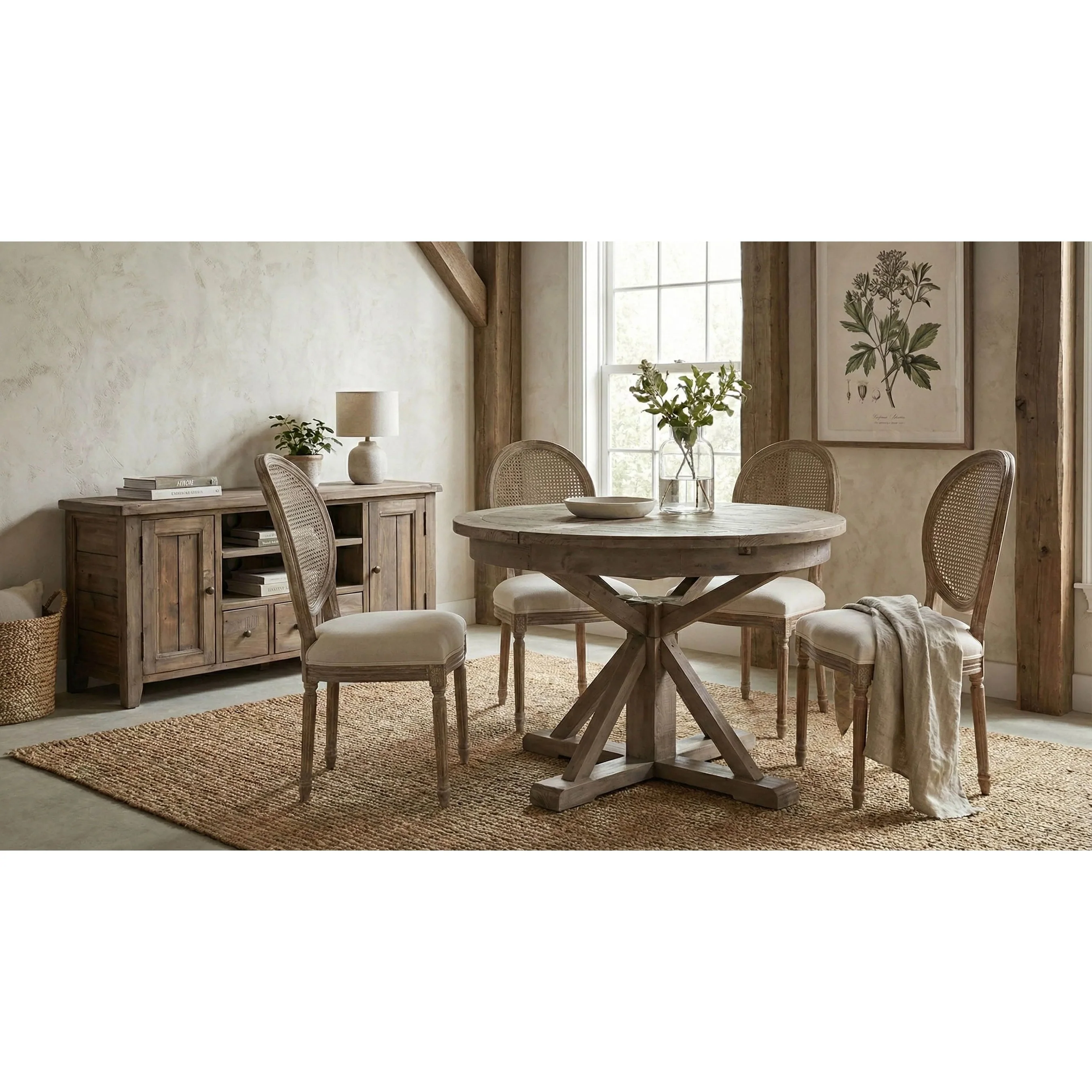 Napoleon Dining Chair w/ Cane Back - Image 7