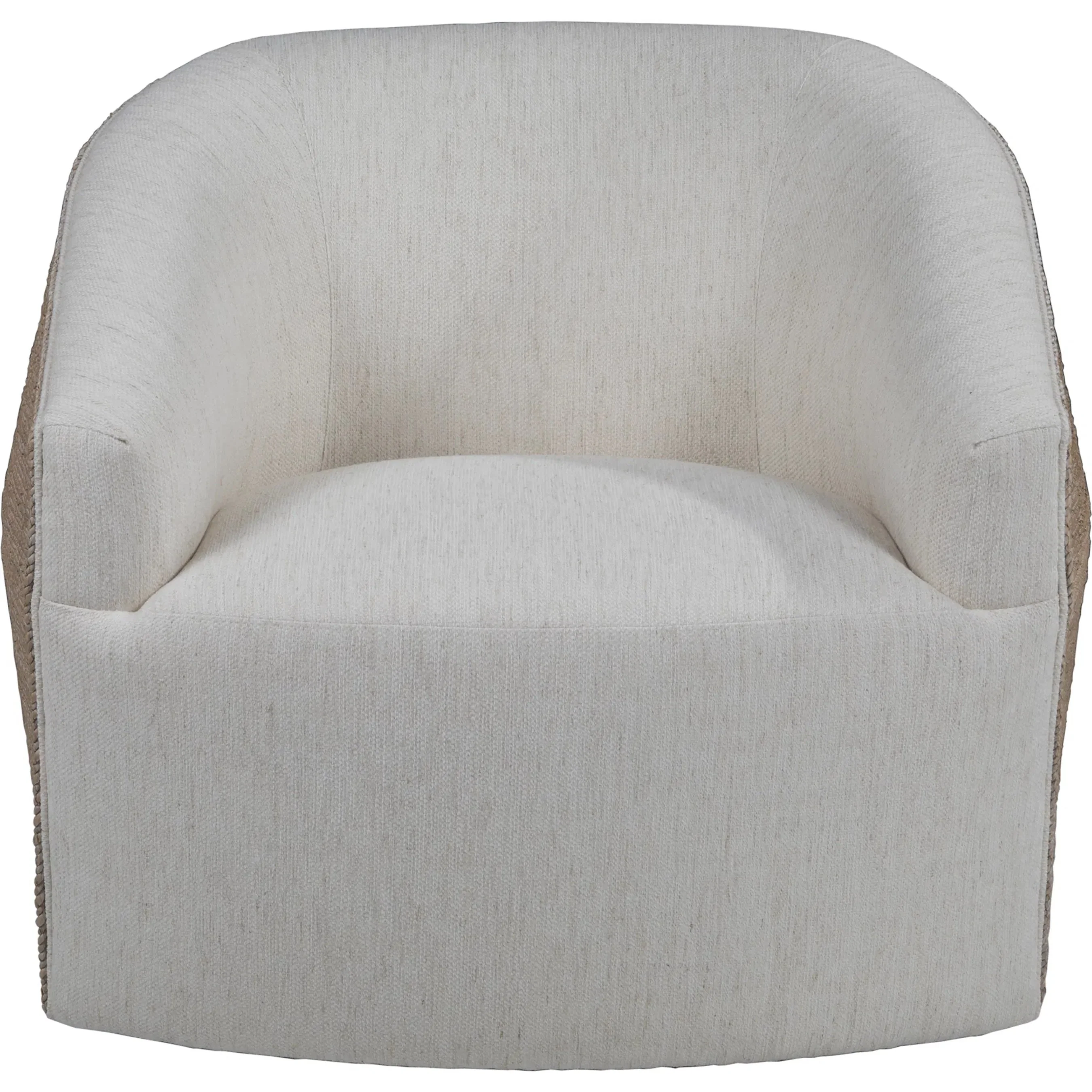 Natalie Woven Swivel Chair - Image 3