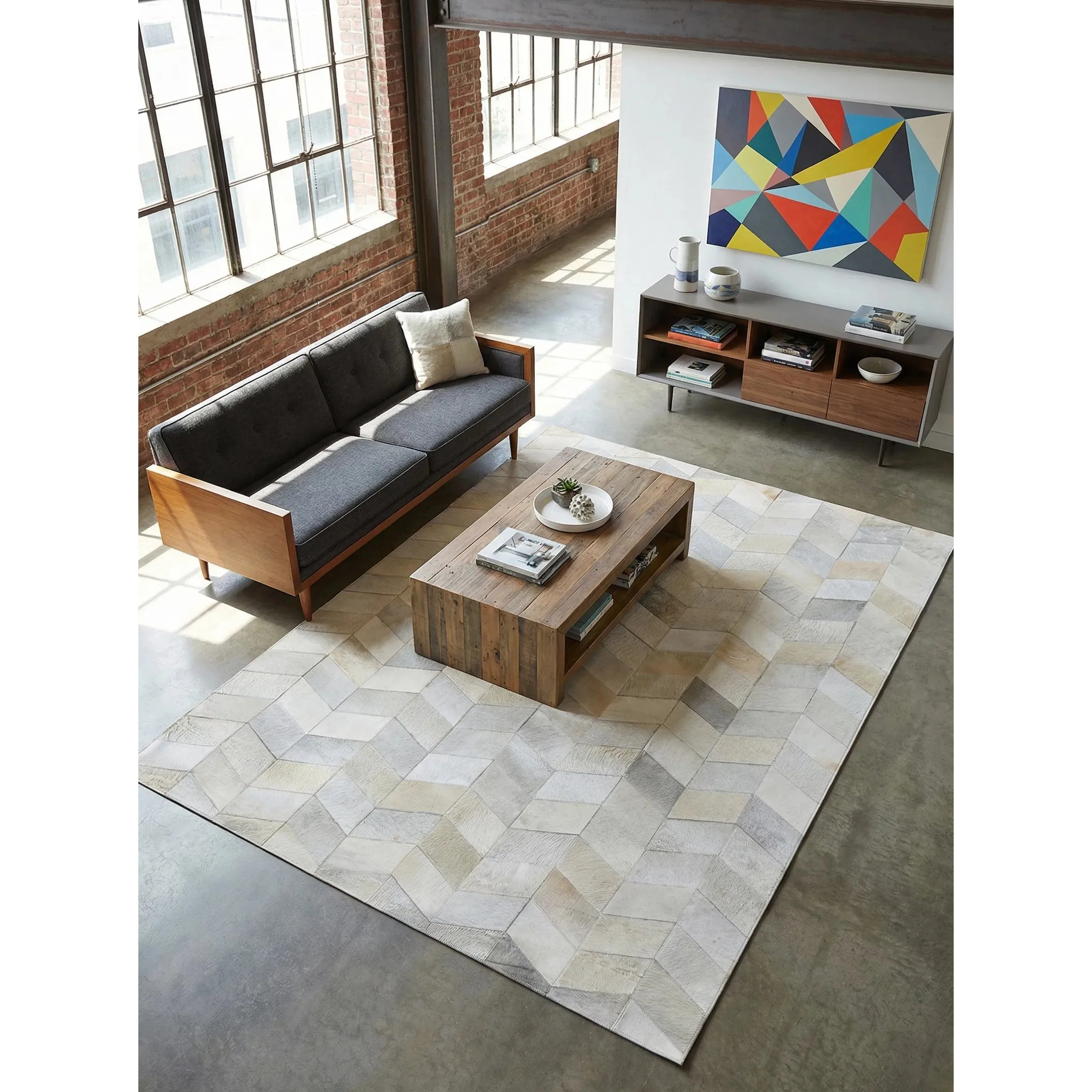 Natural Hide Rug - Image 7