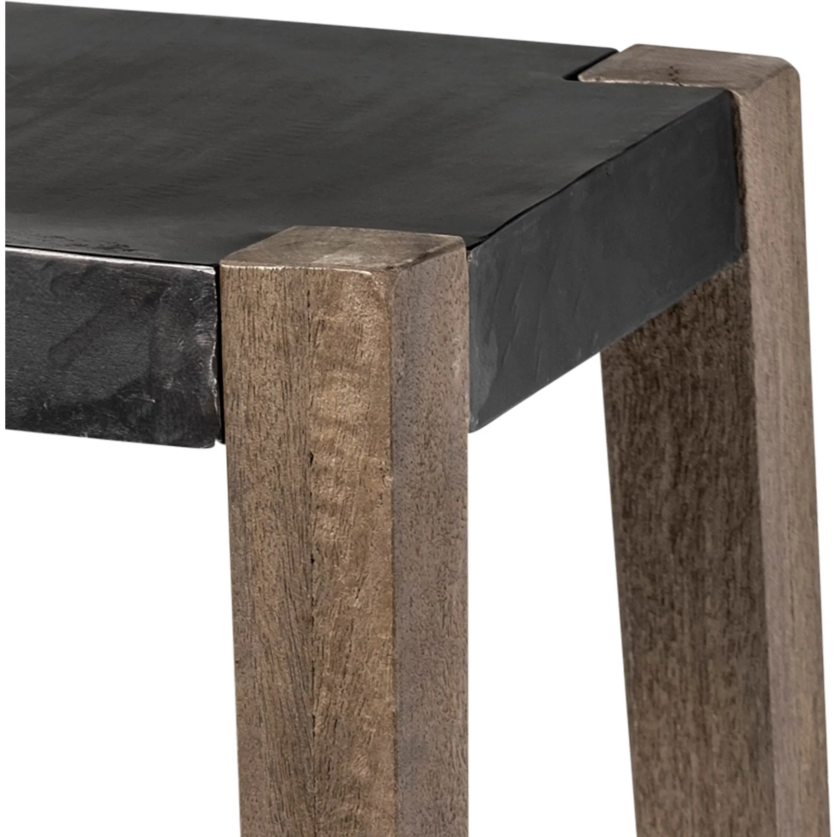 Nell Metal Seat Counter Stool - Image 2