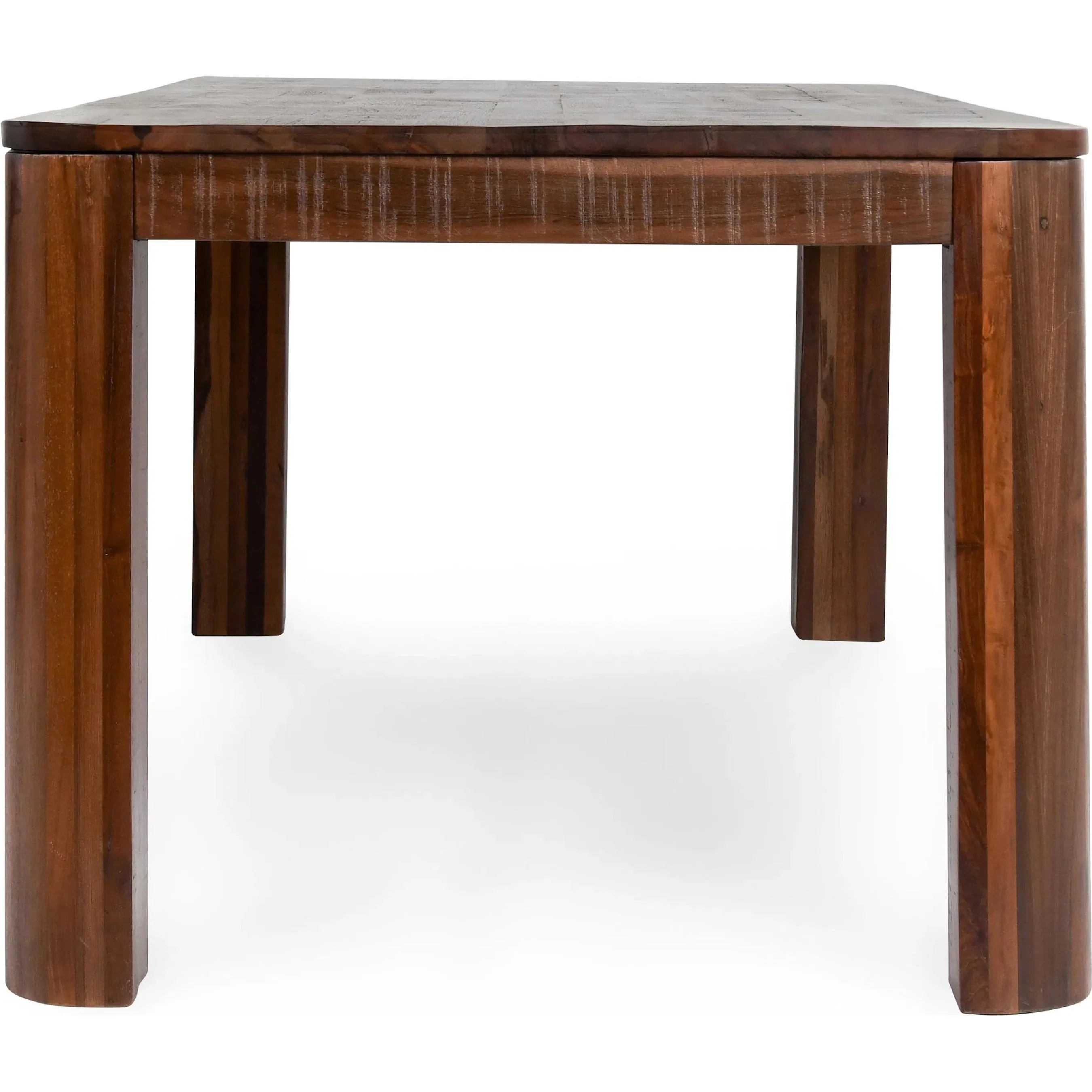 Nemi 84" Pine Wood Rectangular Dining Table - Image 3