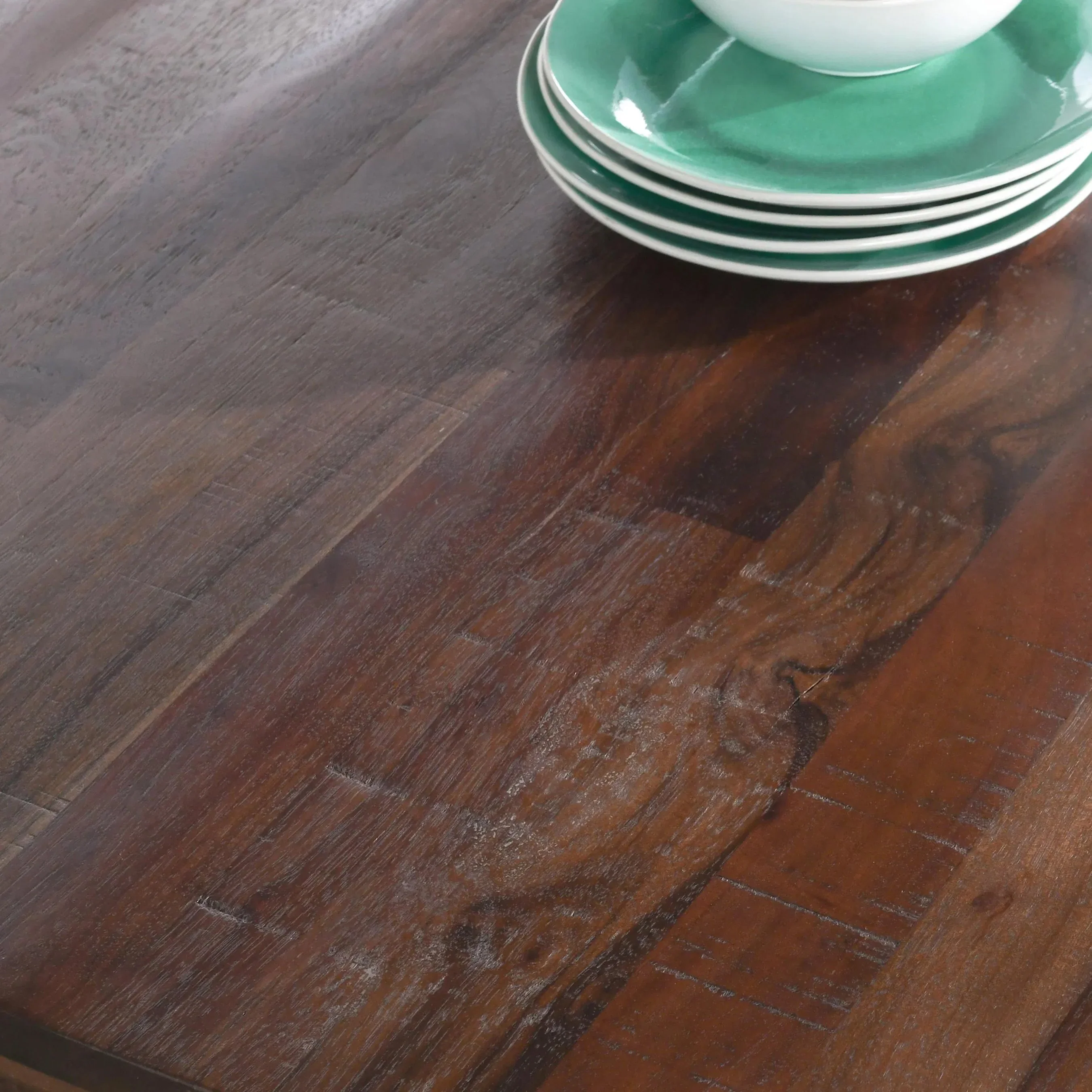 Nemi 84" Pine Wood Rectangular Dining Table - Image 6