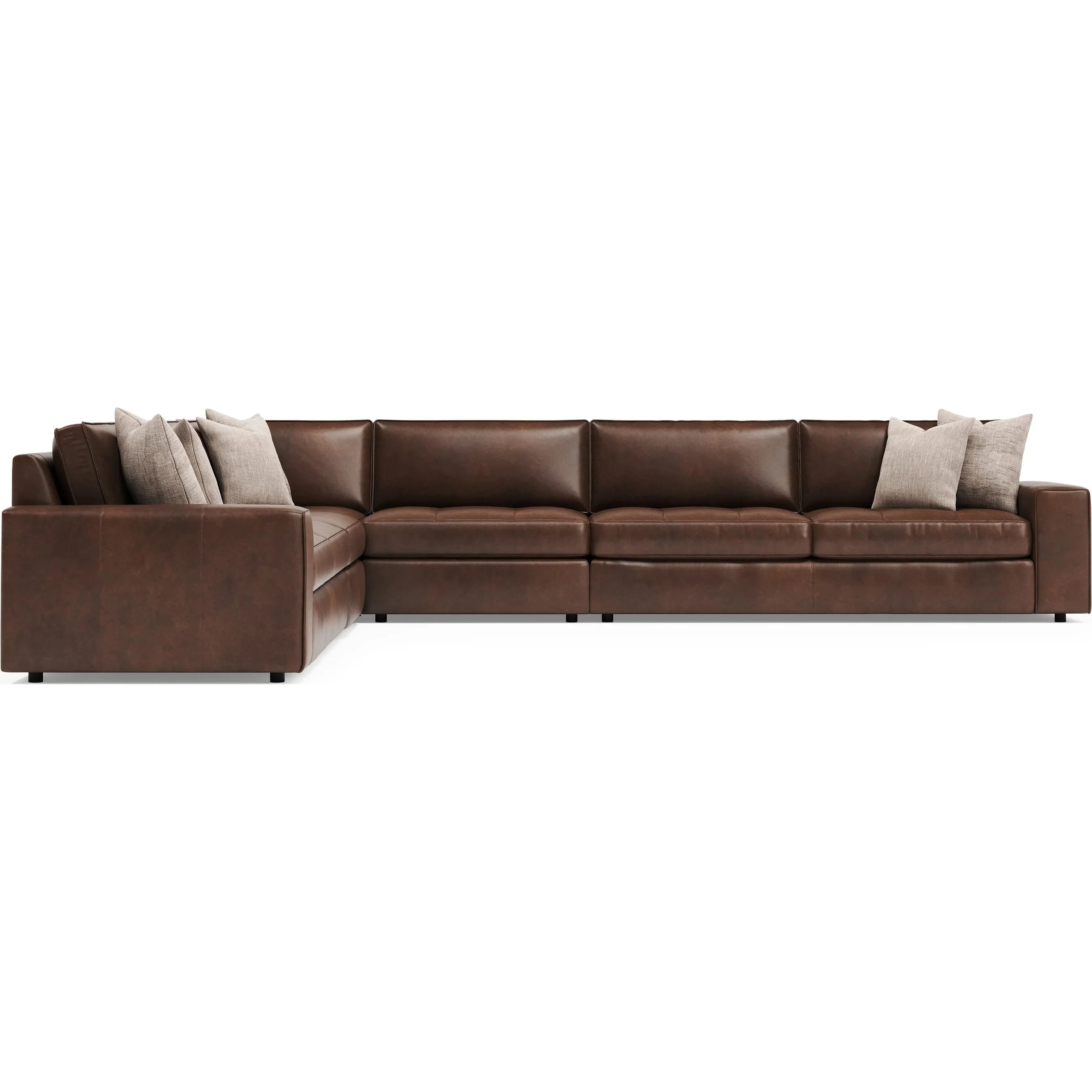 Nest 5-PIECE Leather Sectional - Image 2