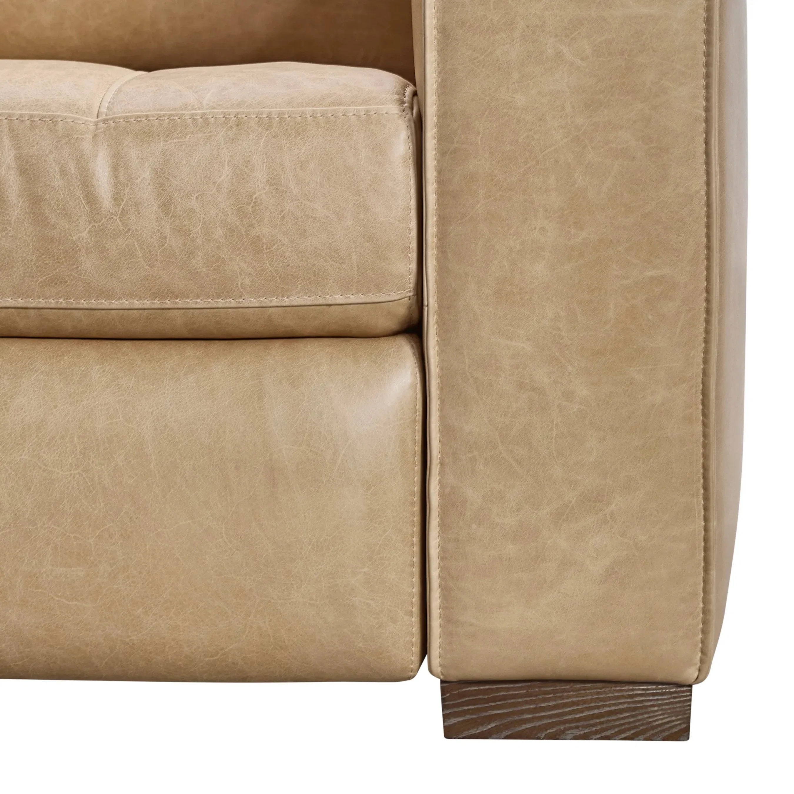 Nest Leather Power Motion Sofa - Image 8