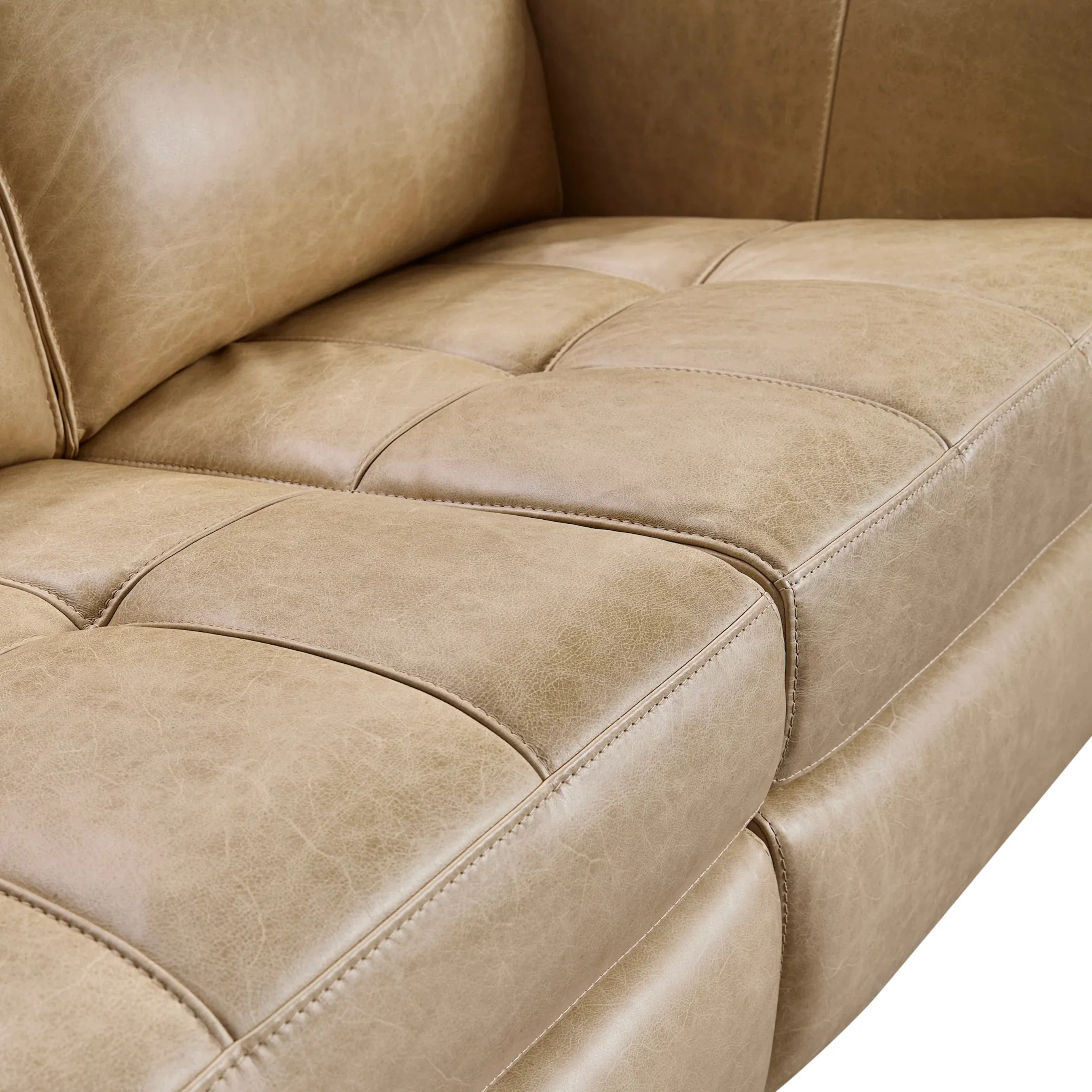 Nest Leather Power Motion Sofa - Image 9