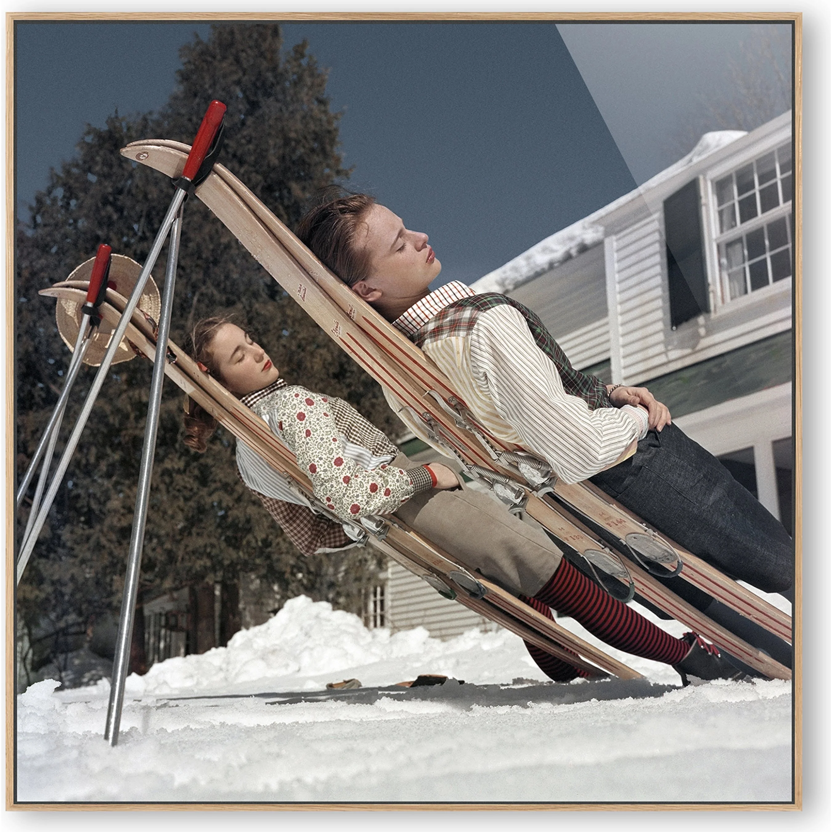 New England Skiing by Slim Aarons