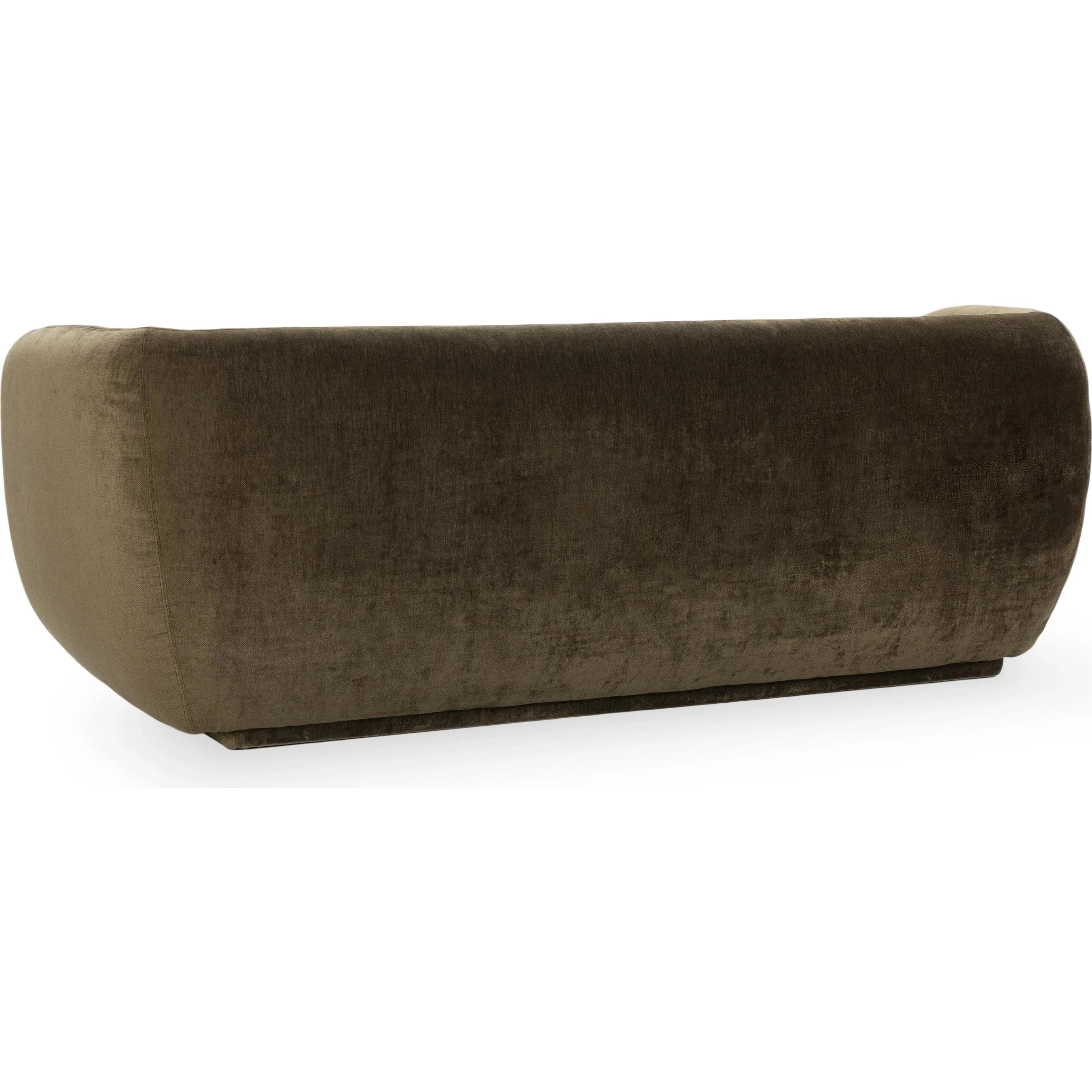 Nico 93" Brick Curved Sofa - Image 8
