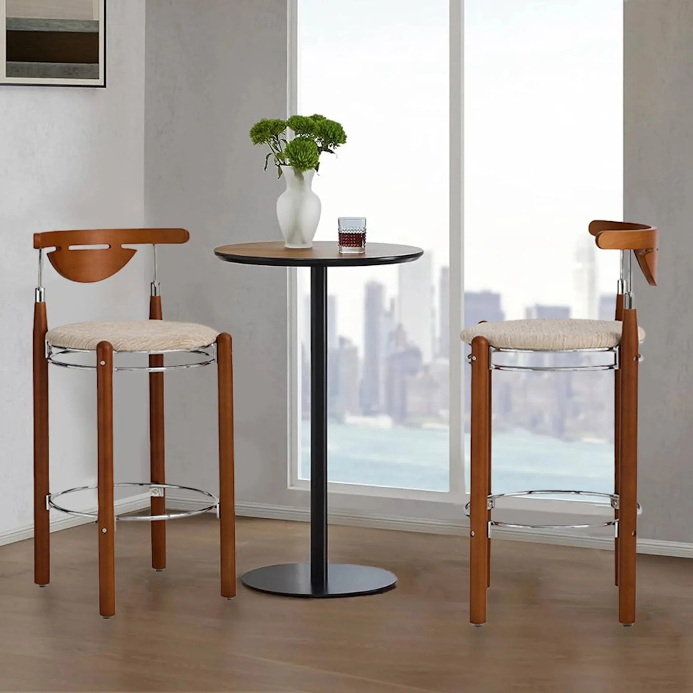 Nikko Bar Stool (Set of 2) - Image 5