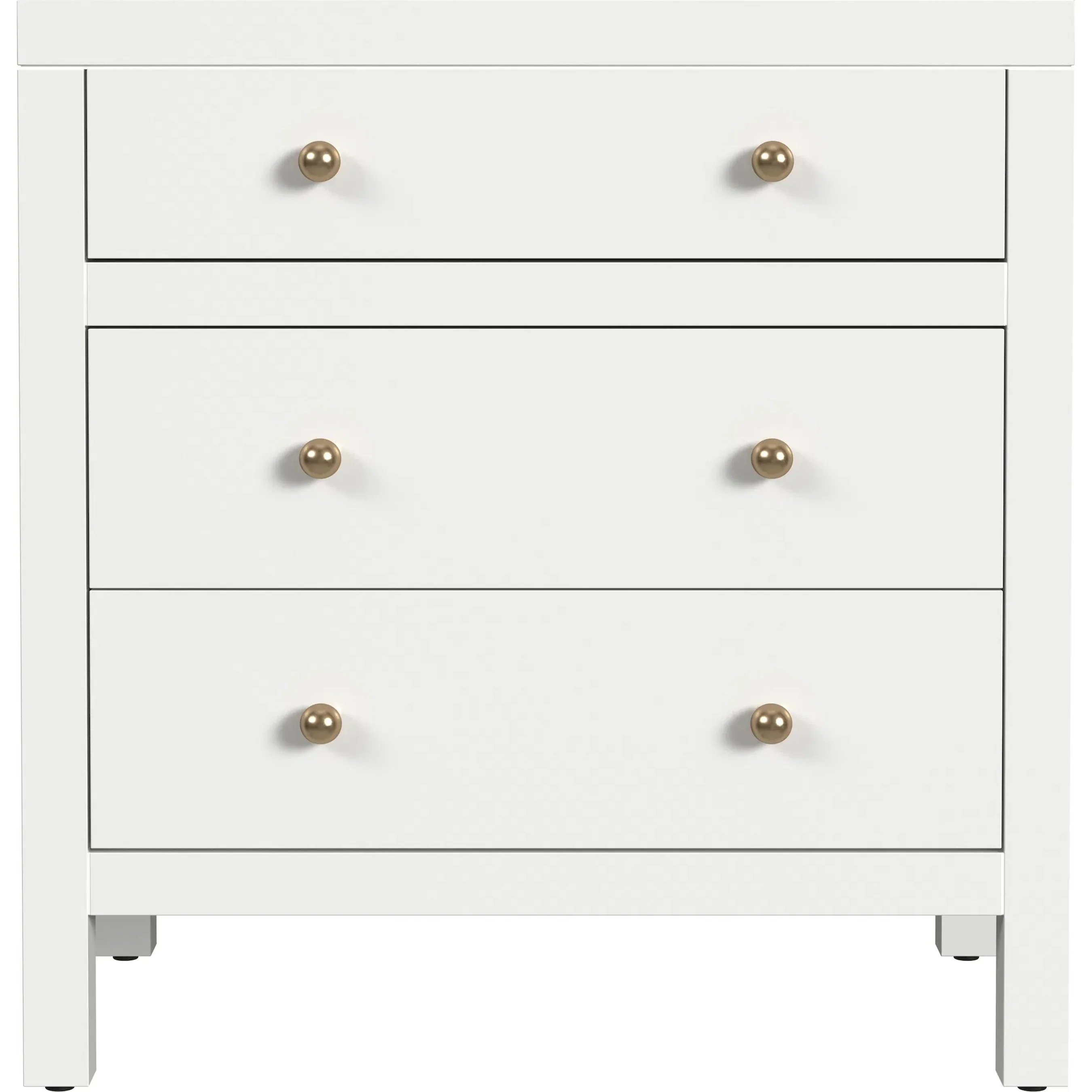 Nora 3-Drawer Nightstand - Image 3