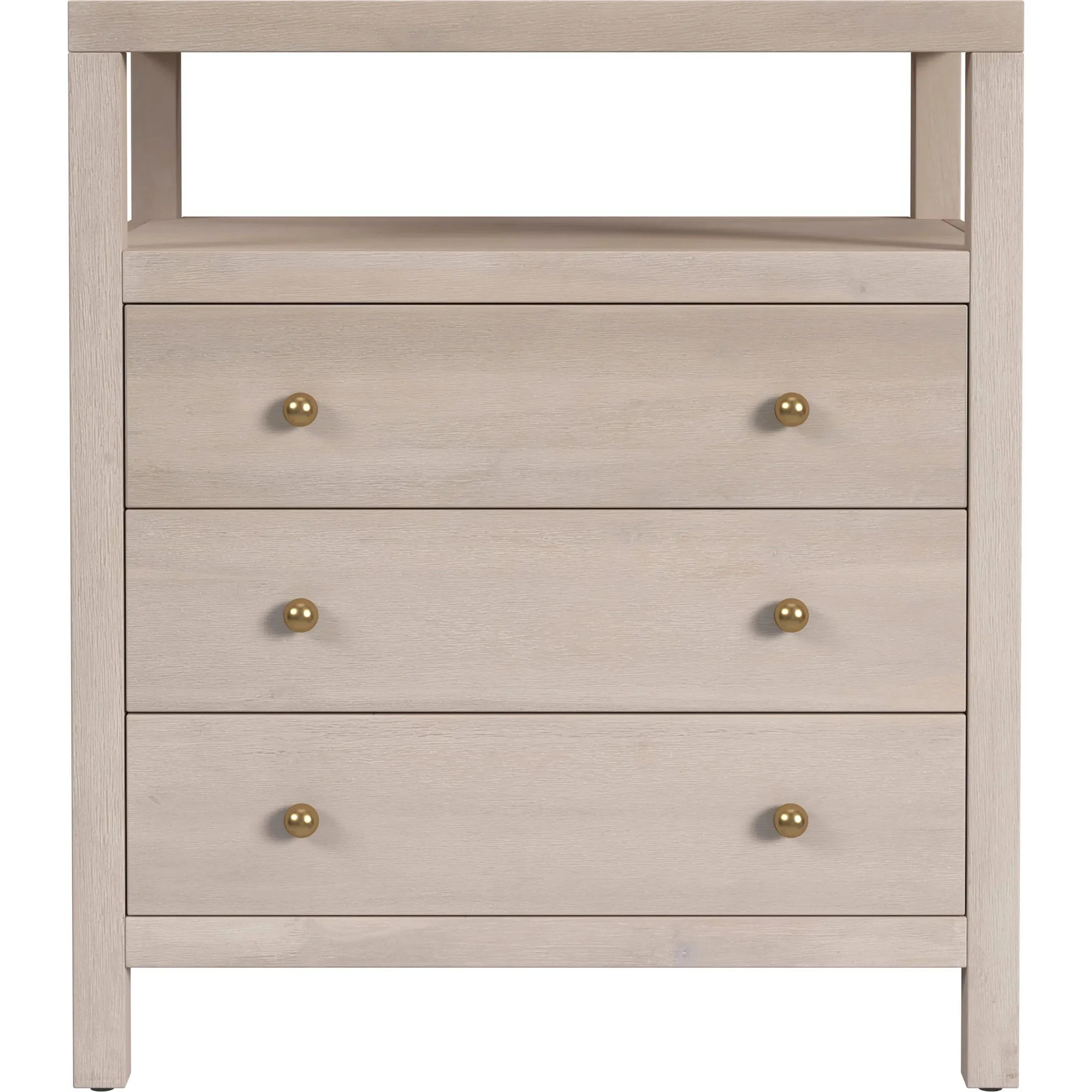 Nora 3-Drawer Tall Nightstand - Image 2