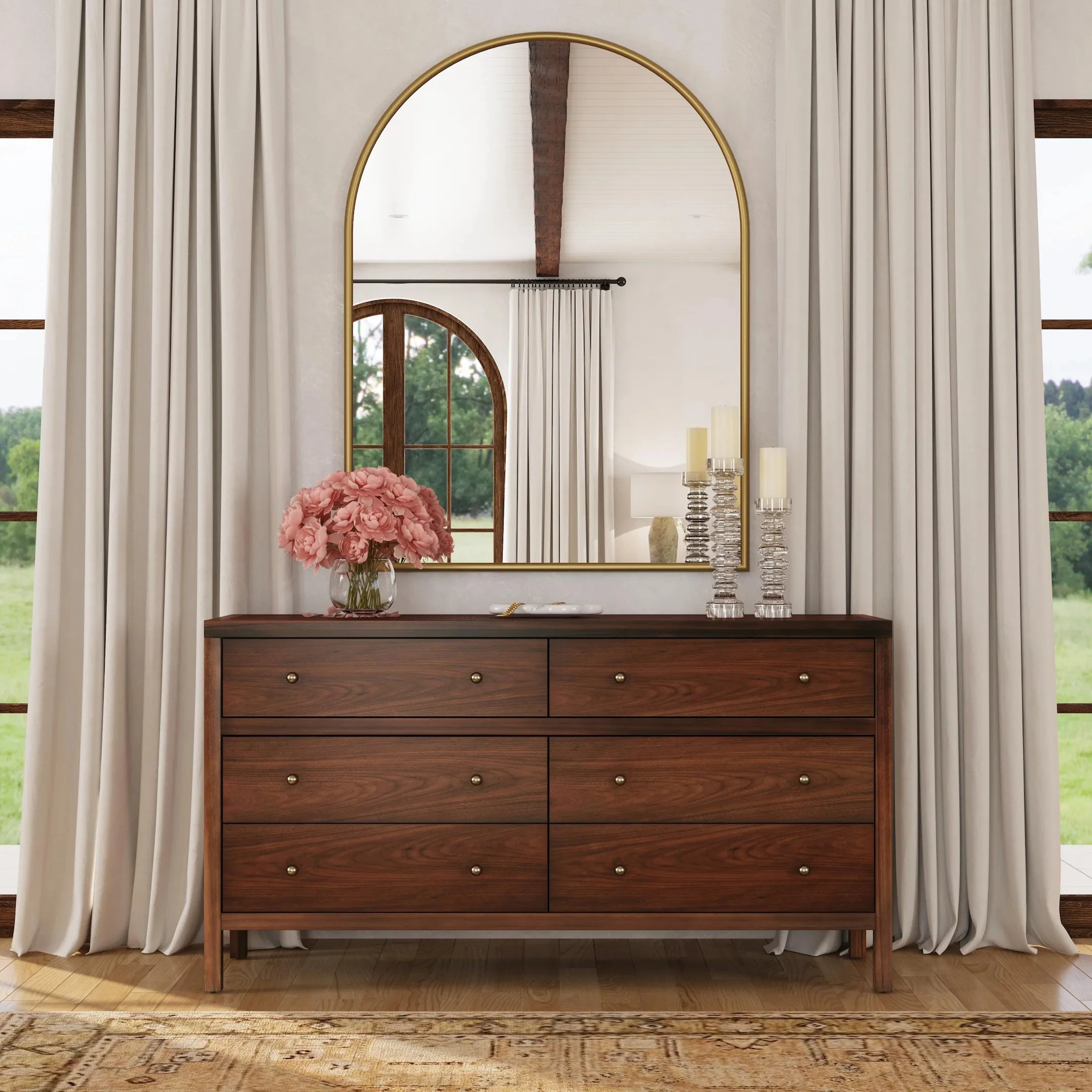 Nora 6 Drawer Dresser - Image 35
