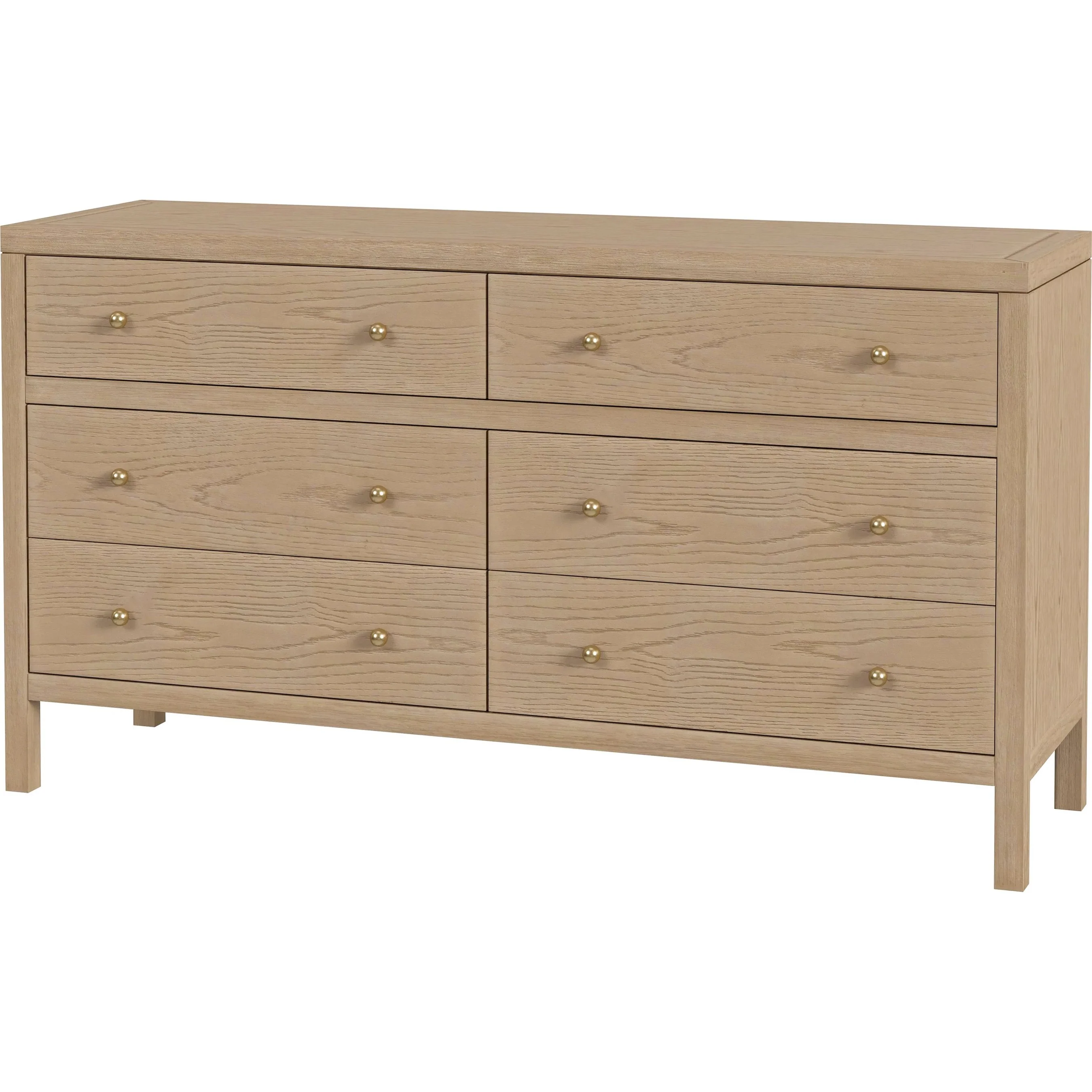 Nora 6 Drawer Dresser - Image 5