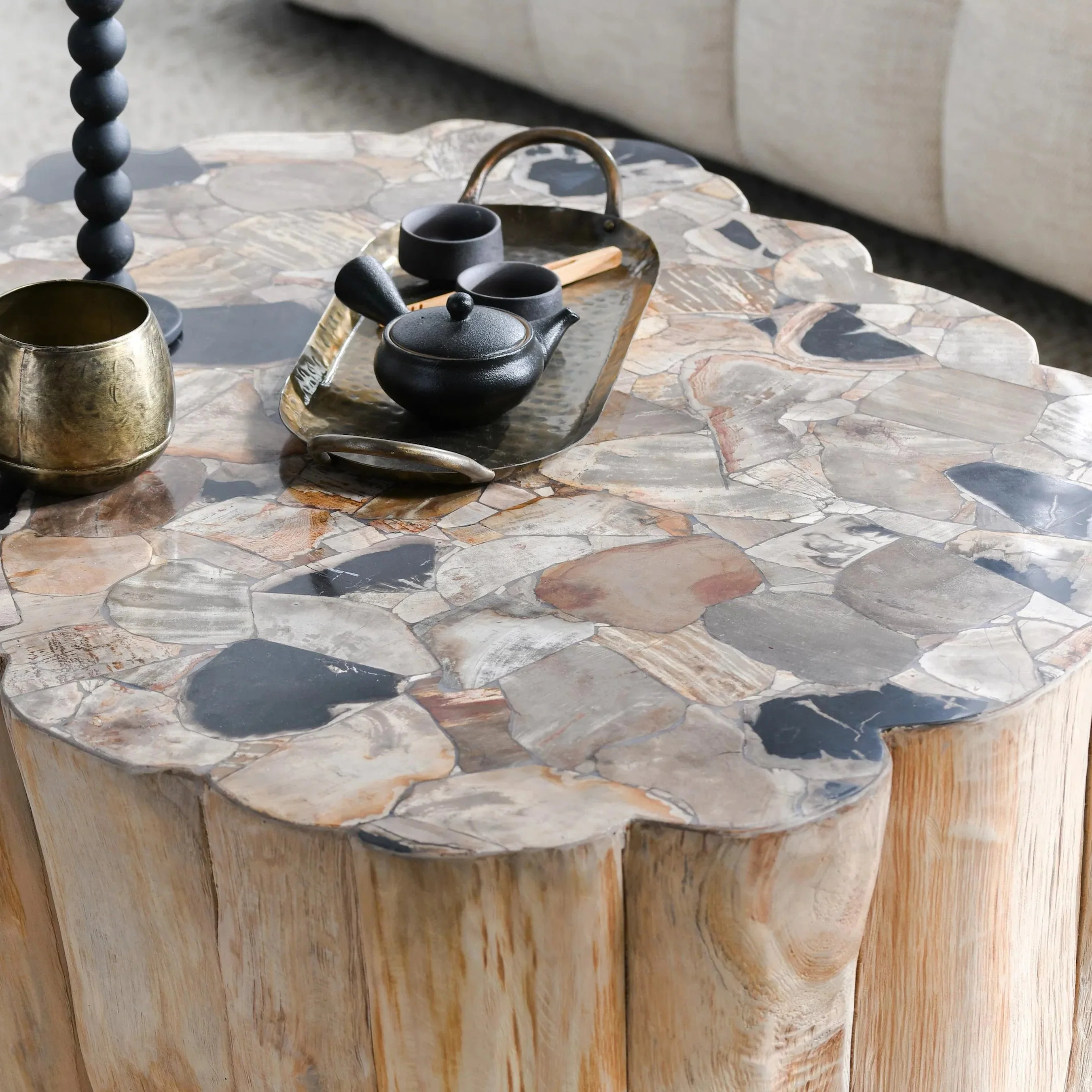 Norwest Teak Wood Coffee Table - Image 6
