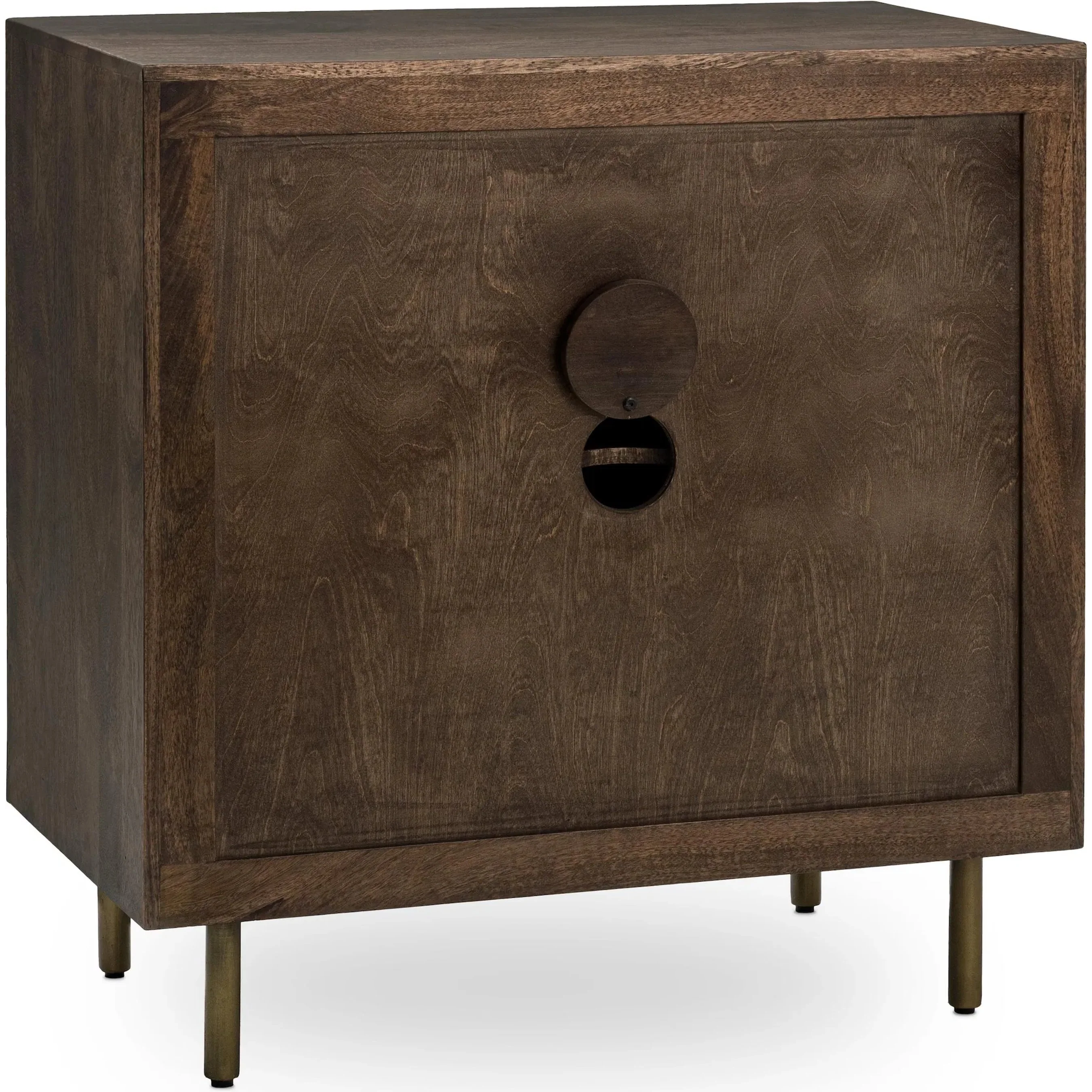Norwood 2-Door Mango Wood Cabinet - Image 3