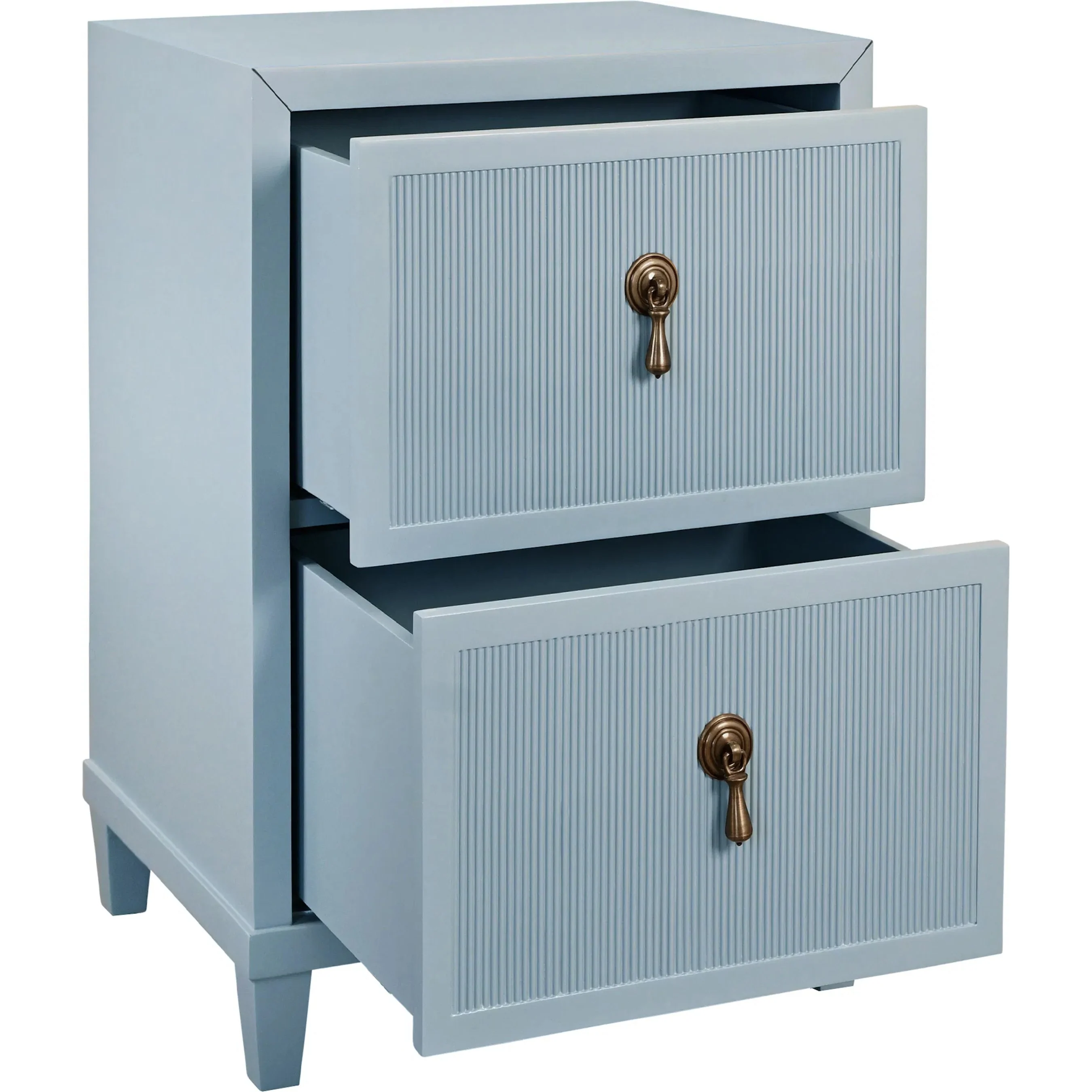 Novalie Two Drawer Side Table - Image 8