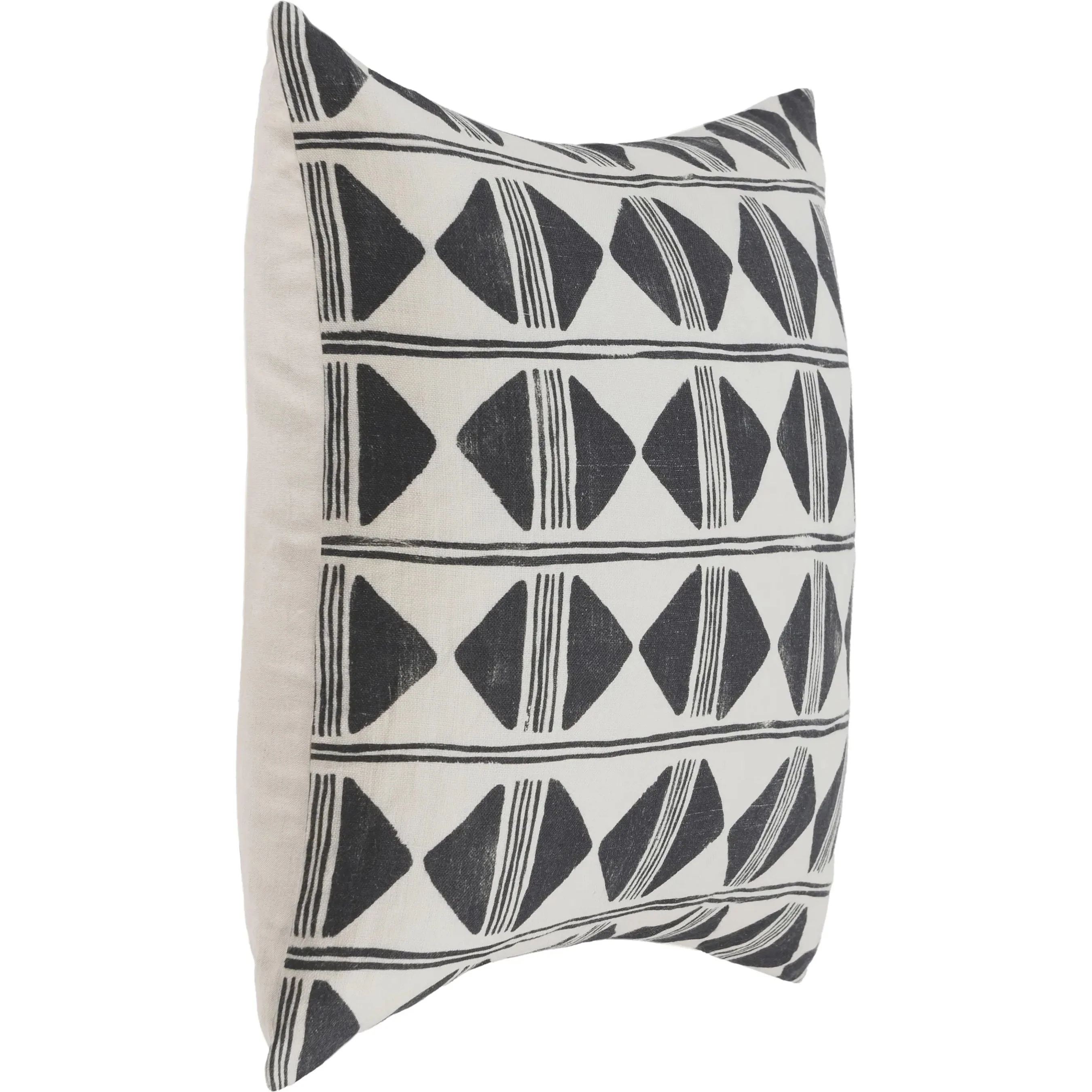 Nubia Round Cotton Fabric Throw Pillow - Image 6