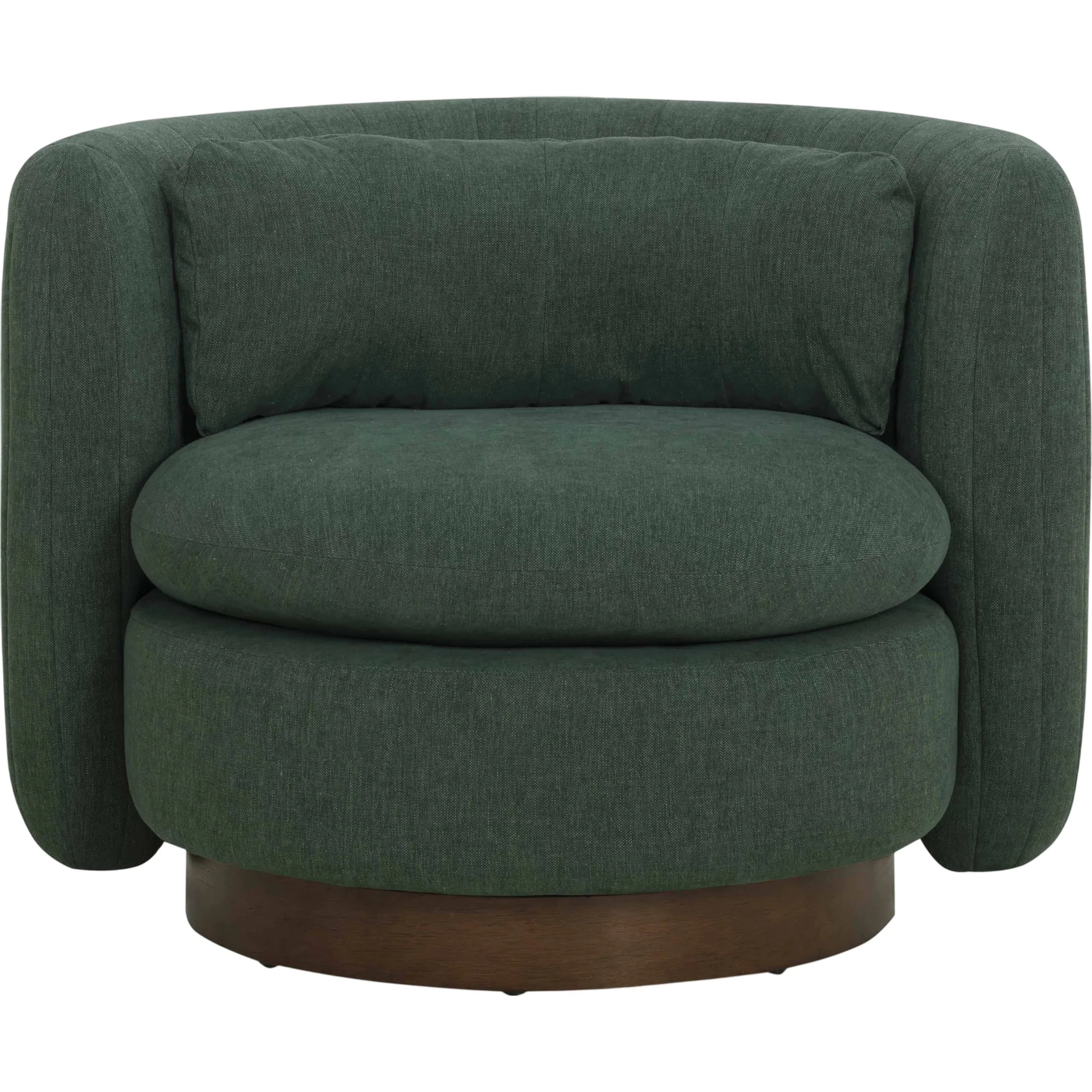 Nura Chenille Swivel Accent Chair