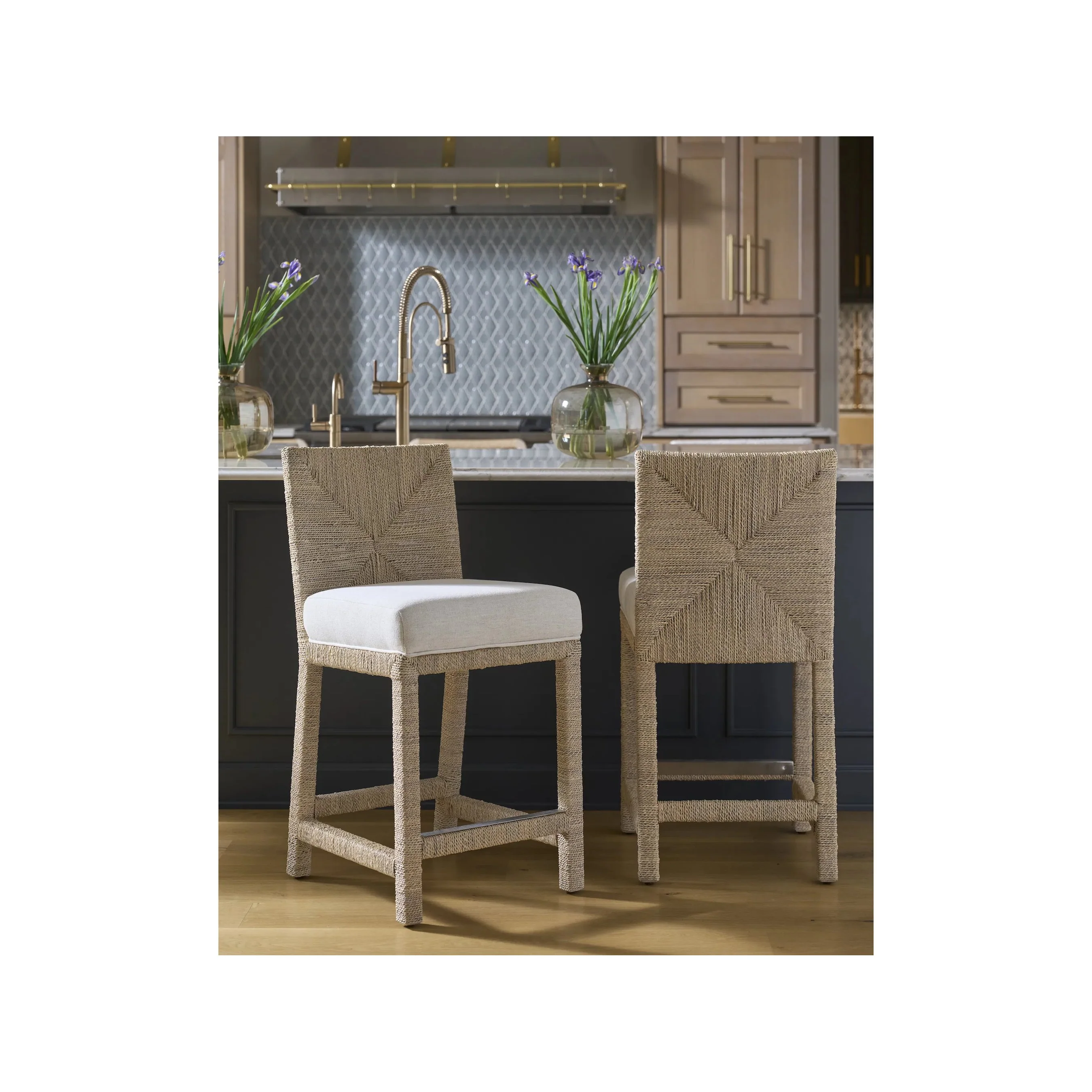 Oasis Abaca Counter Chair - Image 3
