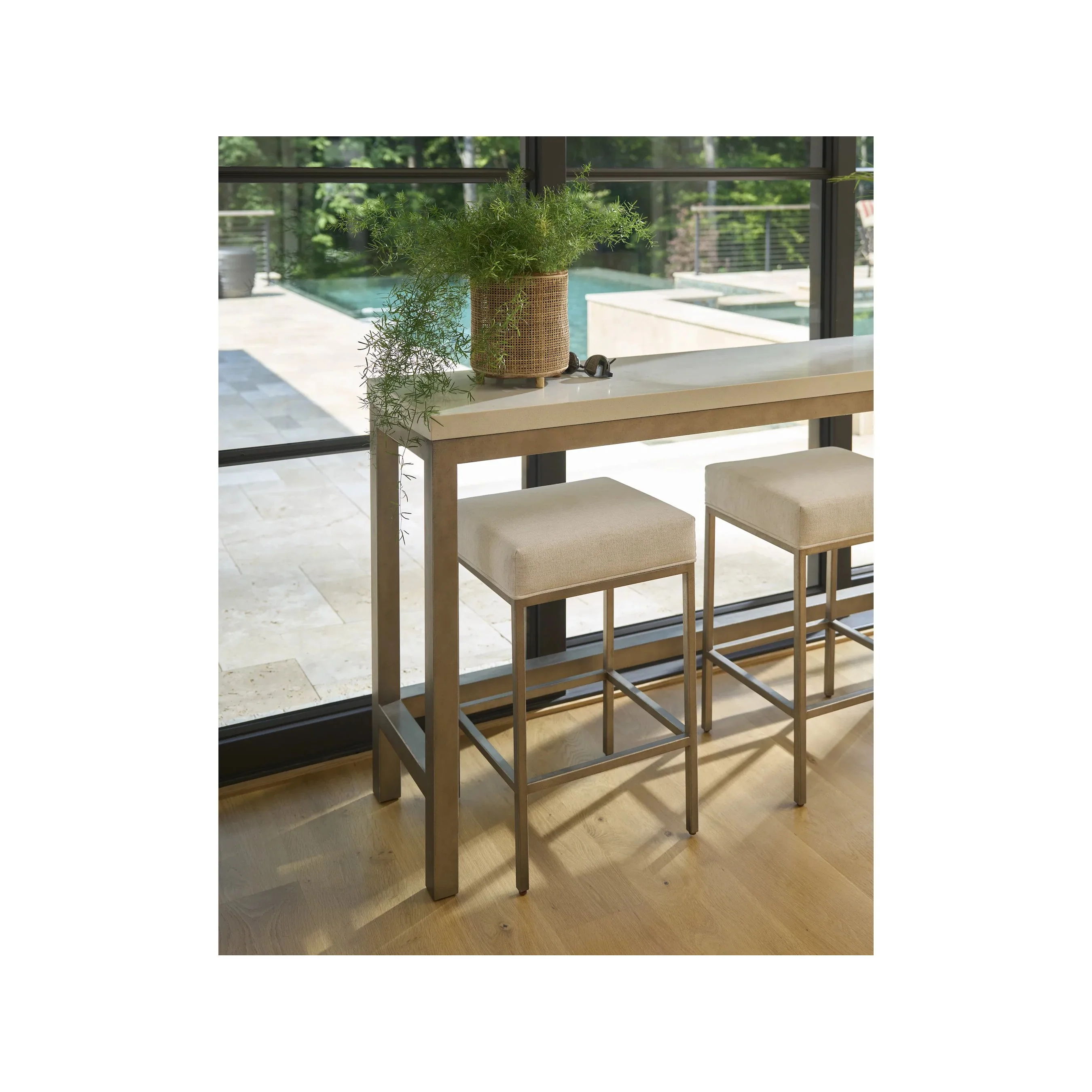 Oasis Console Stool - Image 2