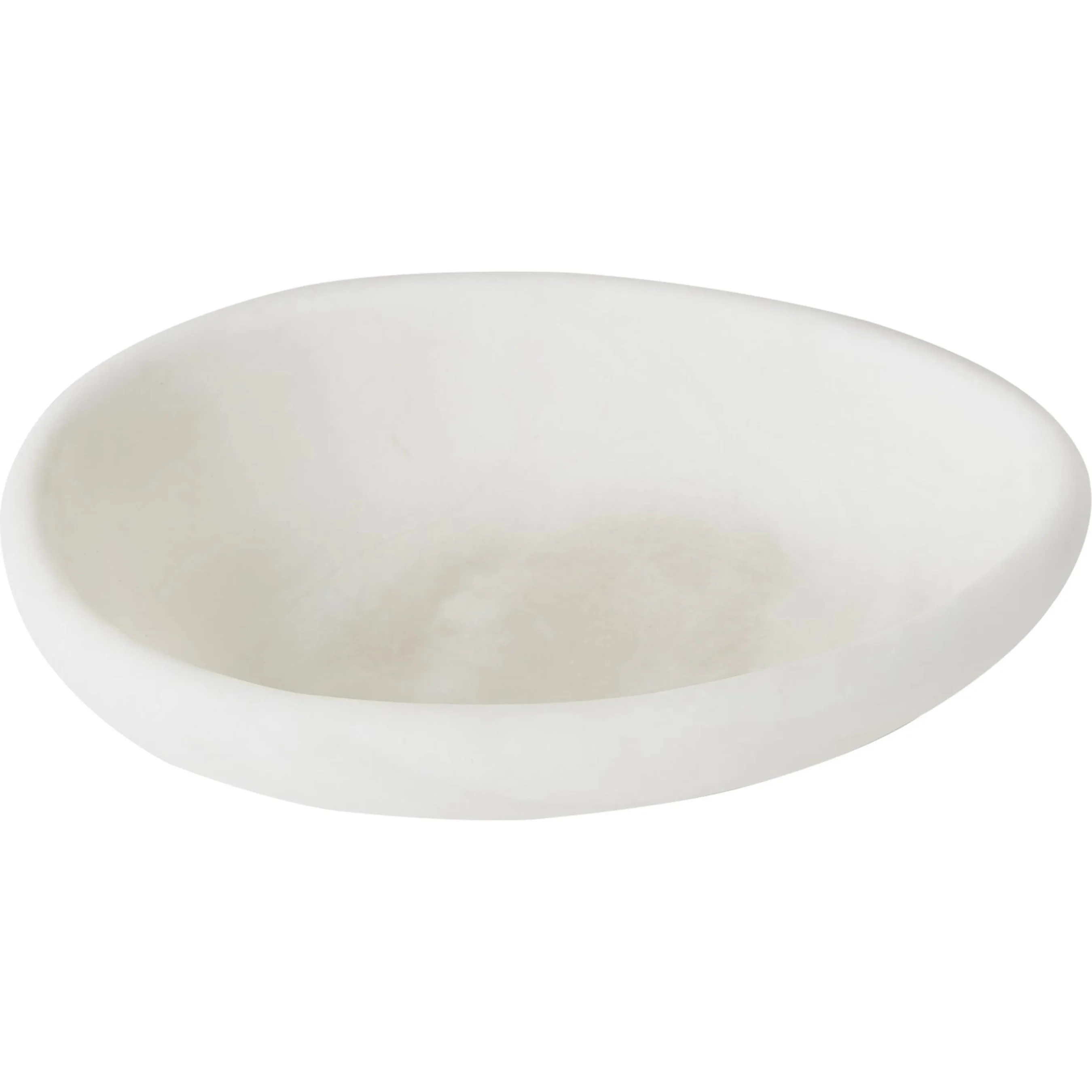 Oblique Alabaster Bowl