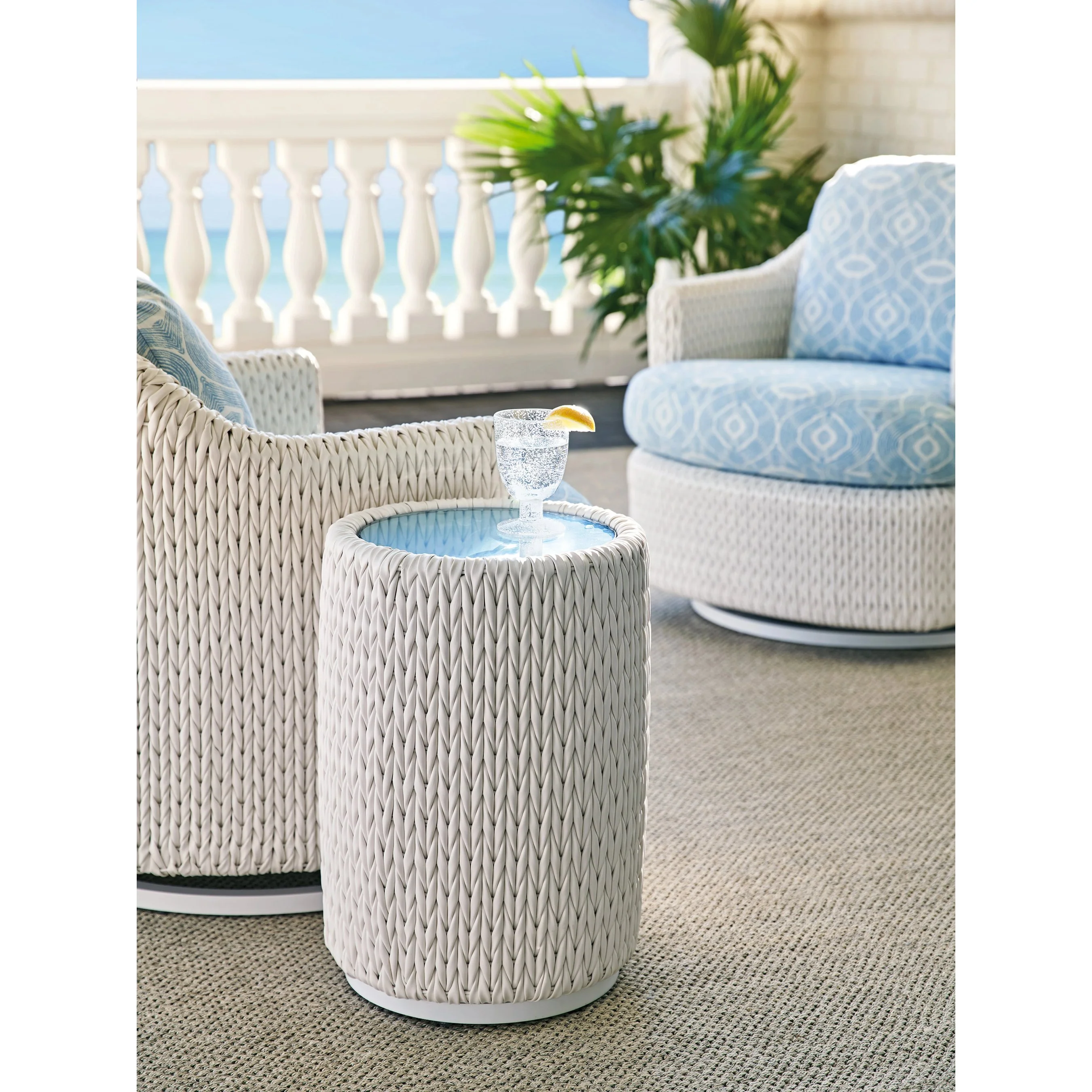 Ocean Breeze Promenade Accent Table - Image 4