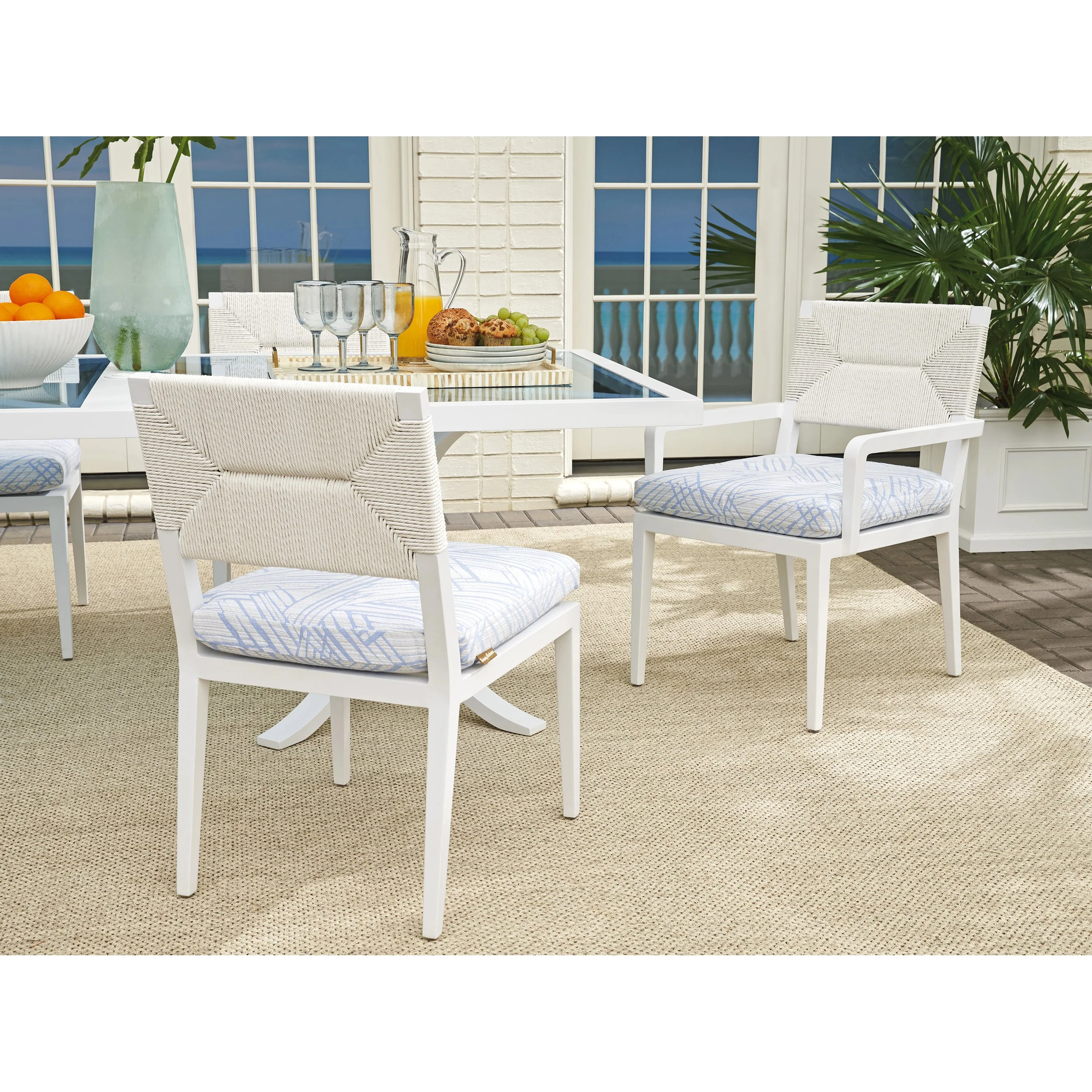 Ocean Breeze Promenade Arm Dining Chair - Image 3