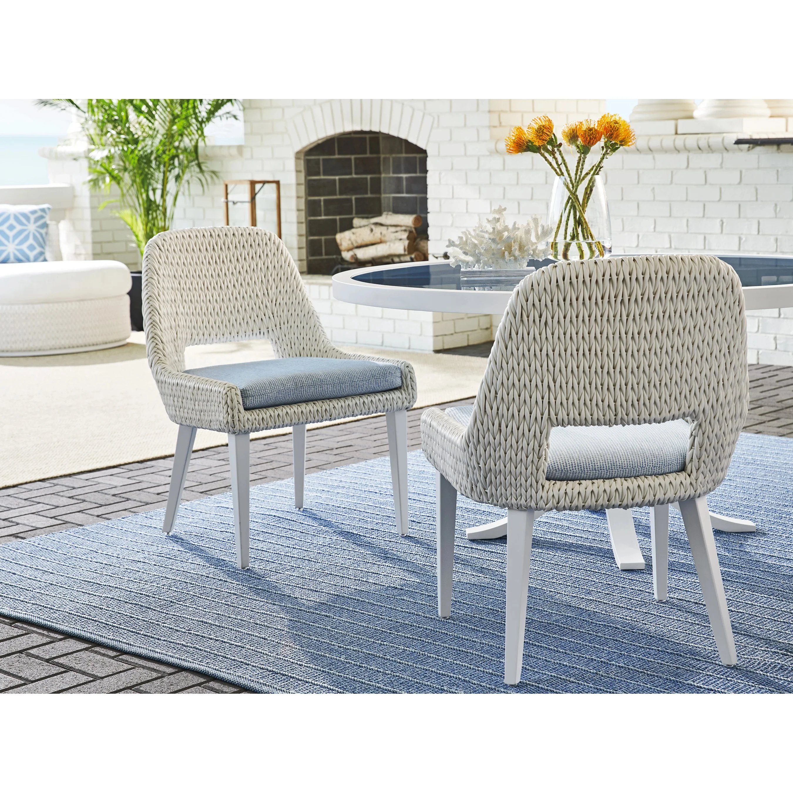Ocean Breeze Promenade Occasional Dining Chair - Image 4