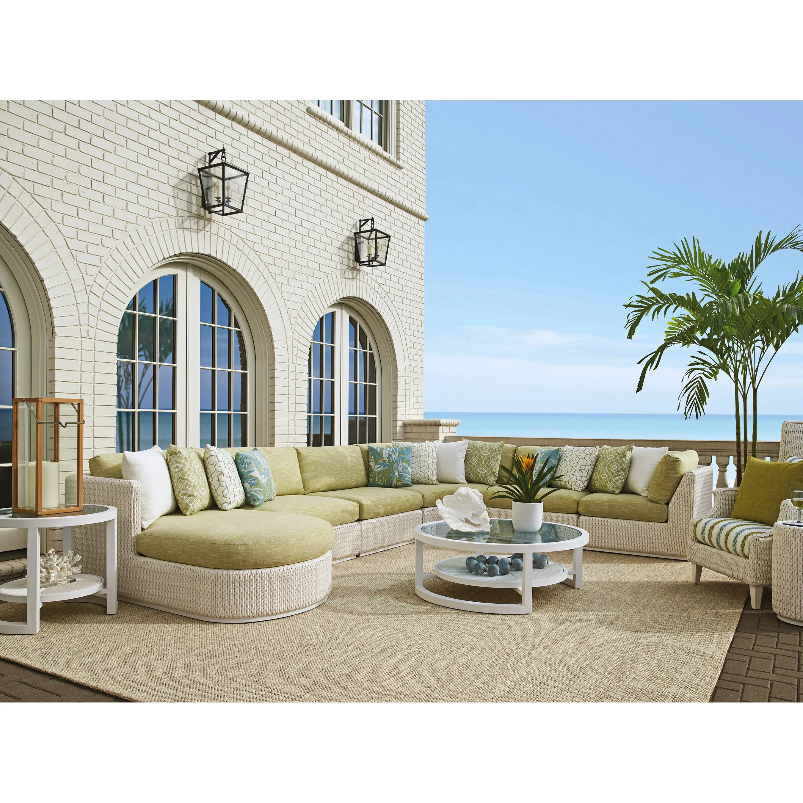 Ocean Breeze Promenade Round End Table - Image 7