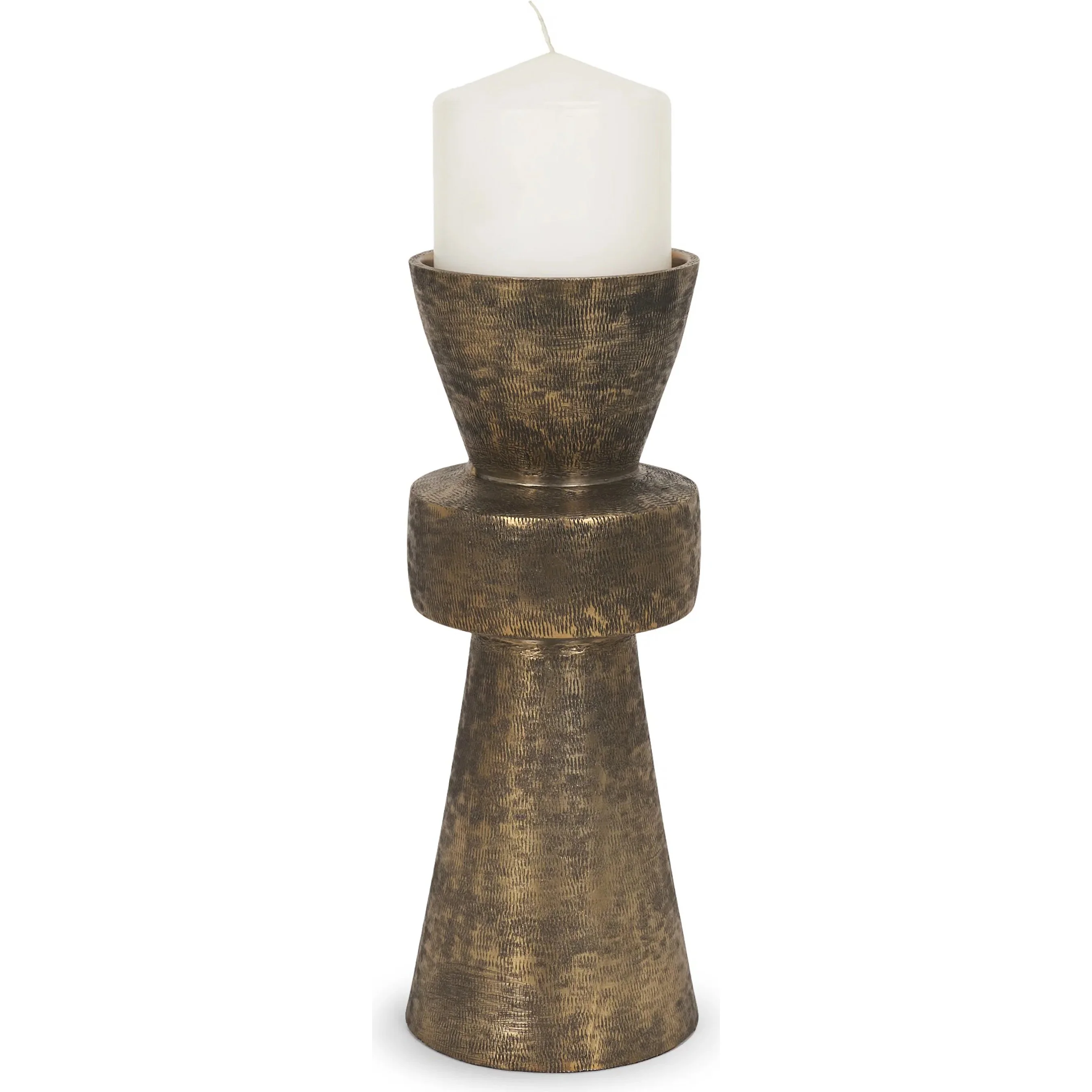 Odilia Geometric Pillar Candle Holder - Image 3