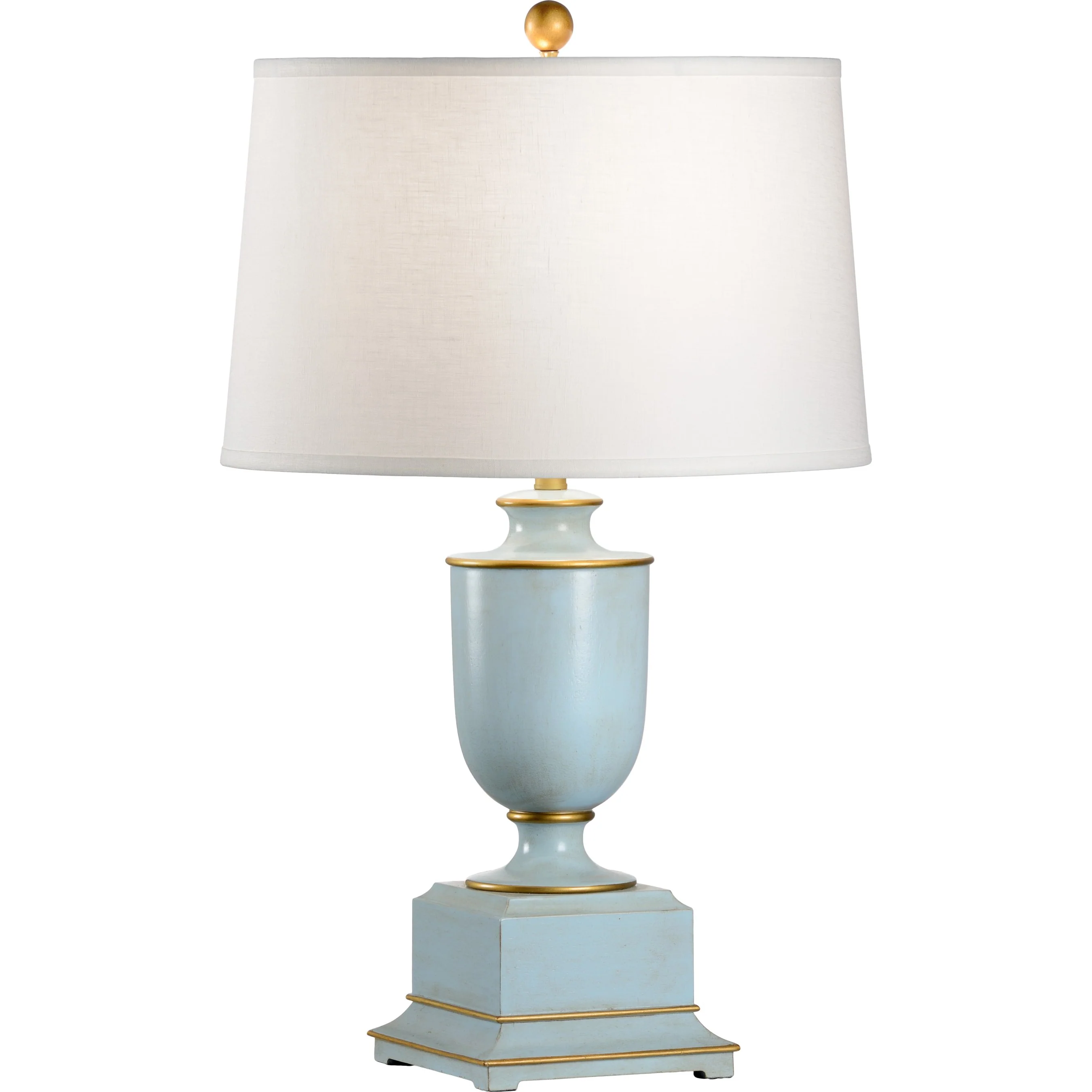 Old Washed Urn Lamp - Image 2
