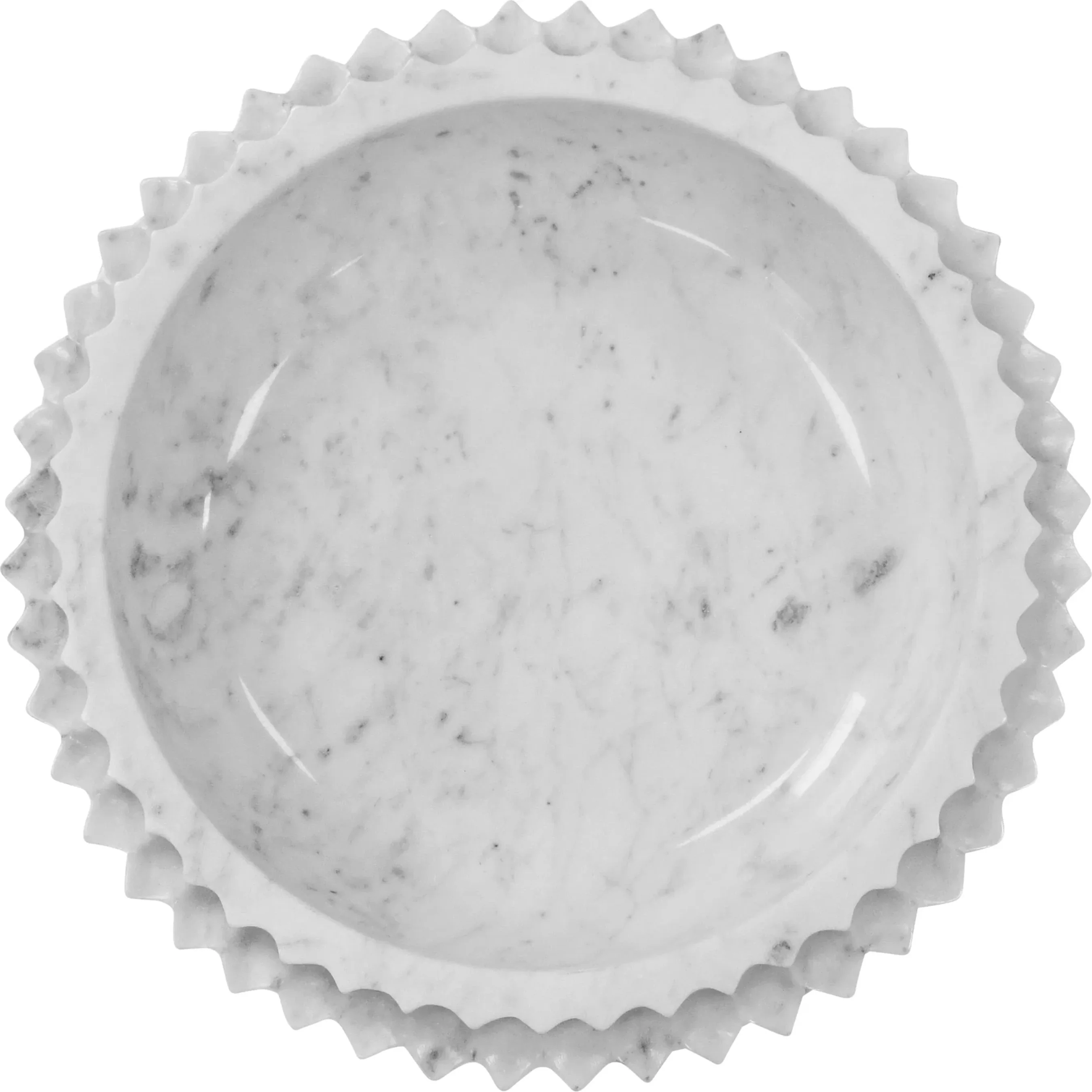 Olin Round Marble Tray - Image 3