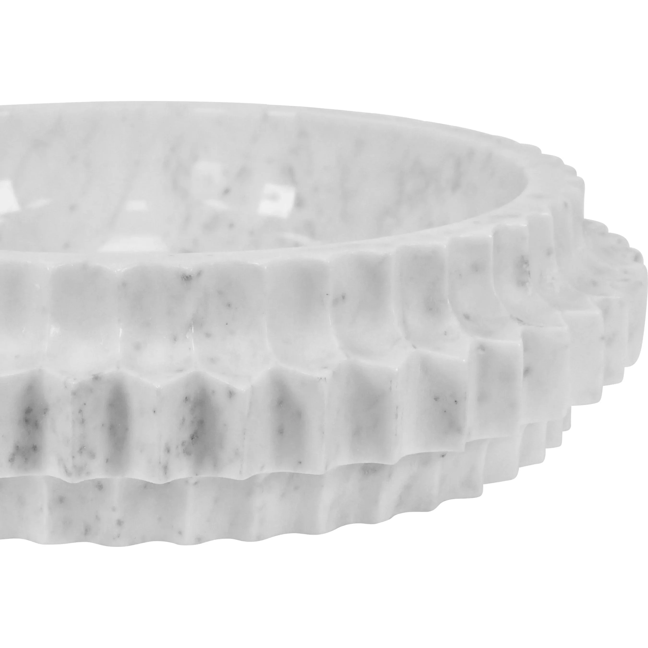 Olin Round Marble Tray - Image 4