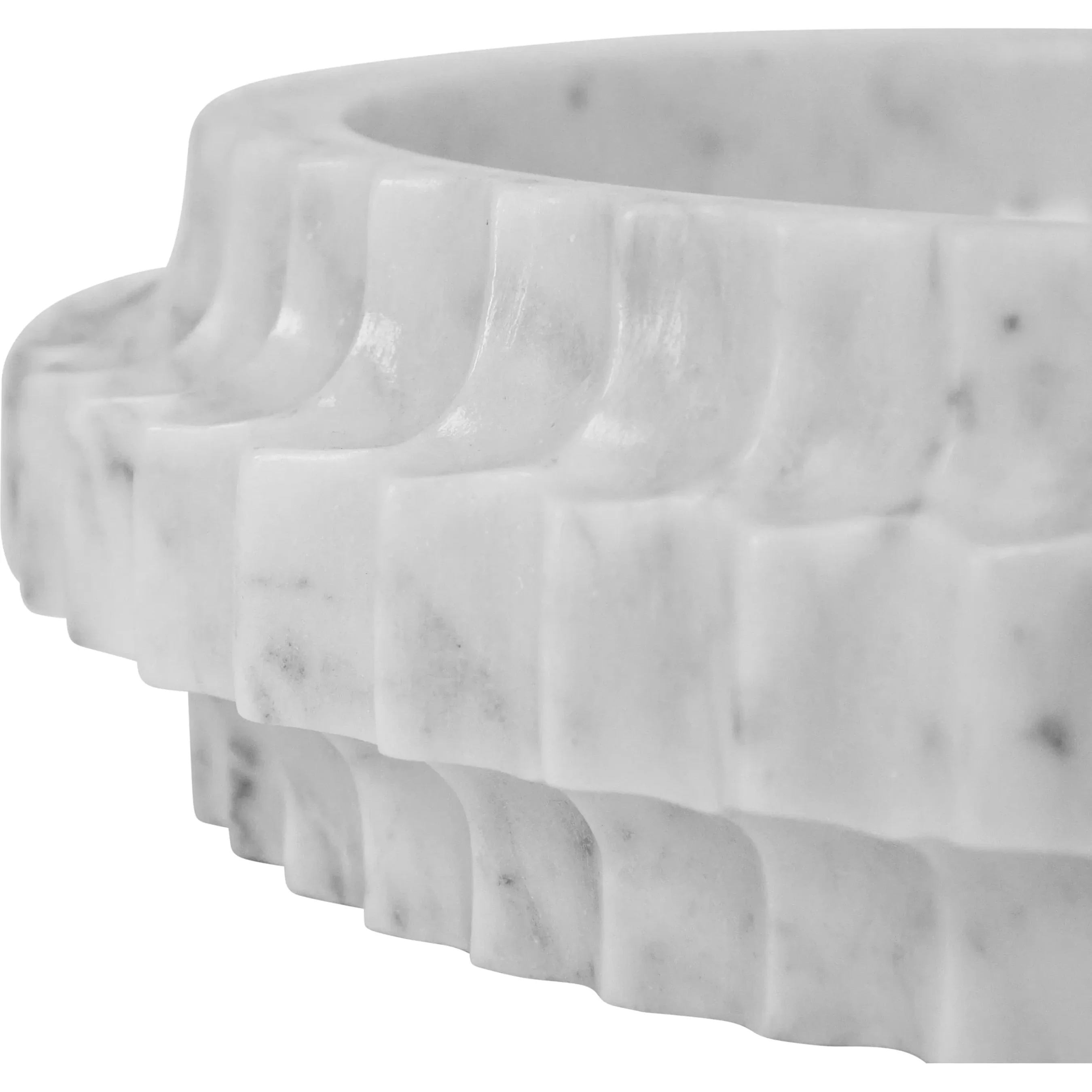 Olin Round Marble Tray - Image 5