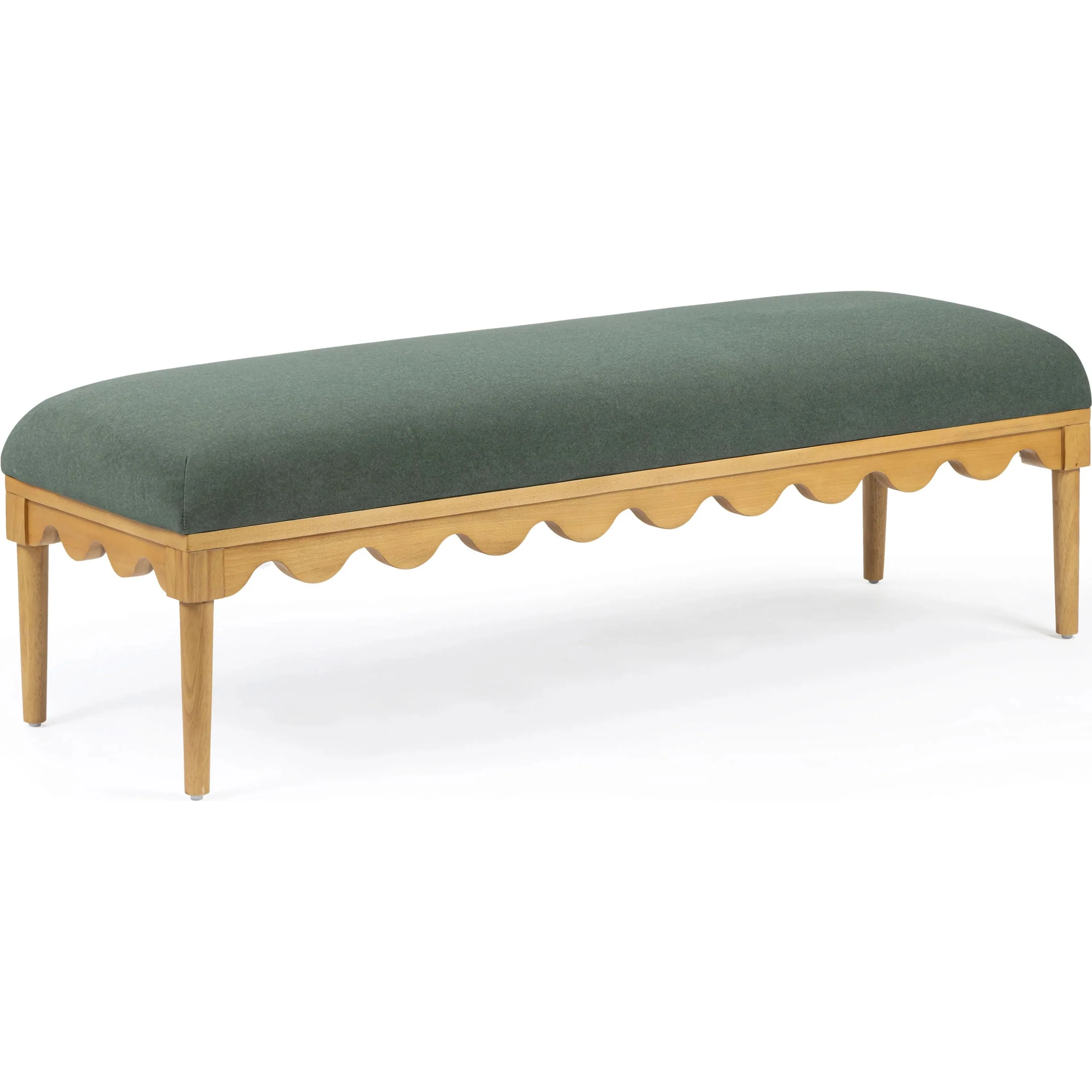 Oodle Vegan Mohair Bench - Image 3