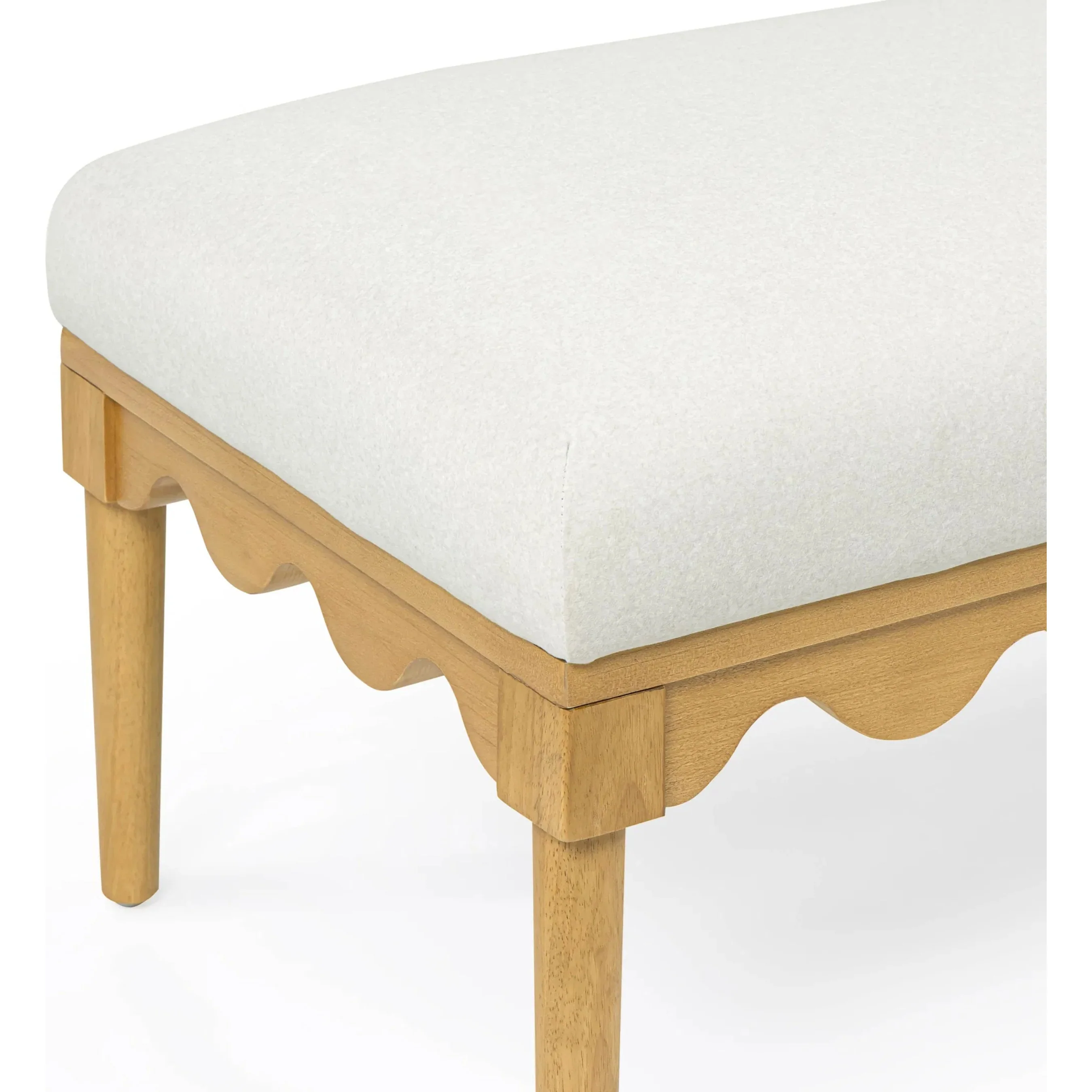 Oodle Vegan Mohair Bench - Image 7