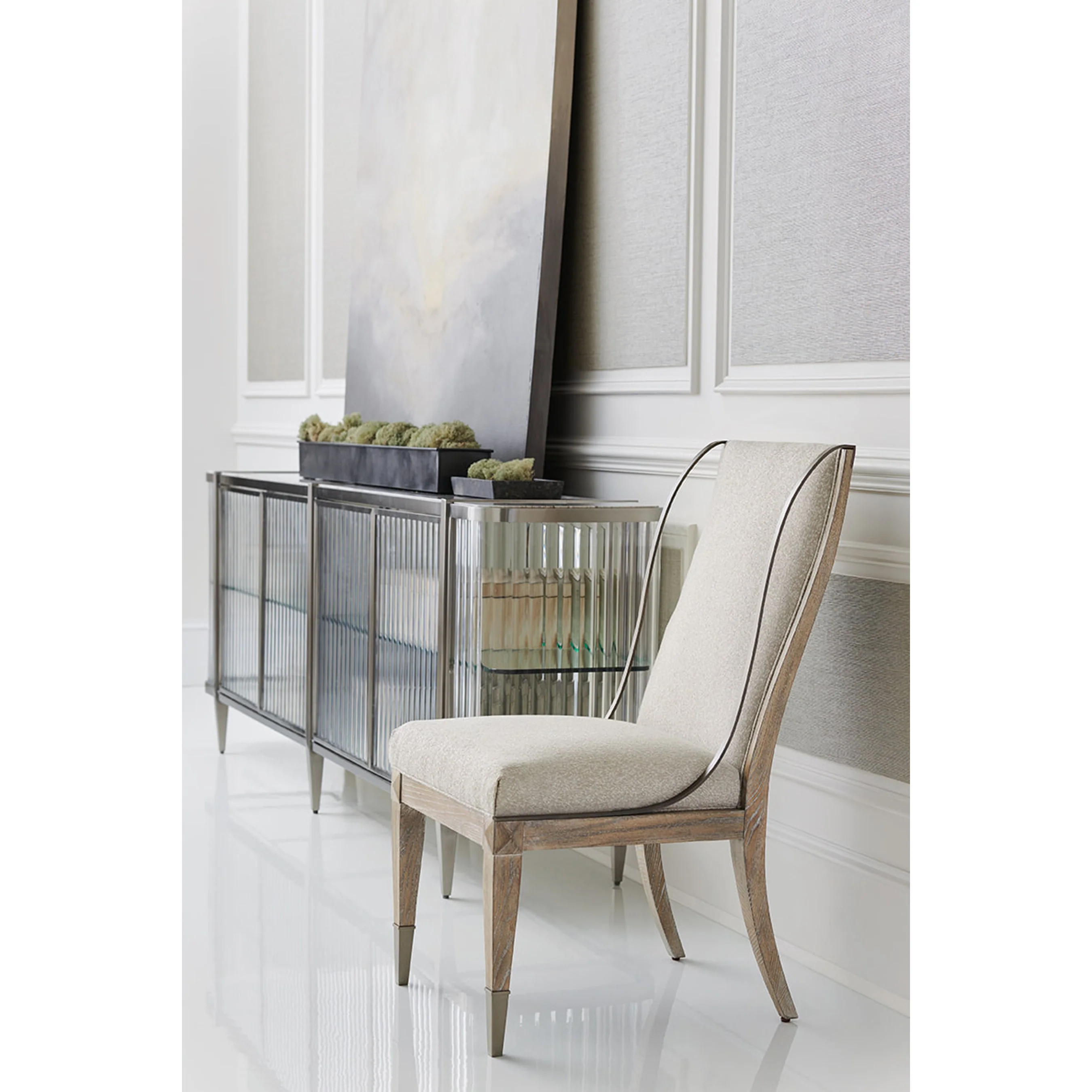 Open Arms Side Chair - Image 4