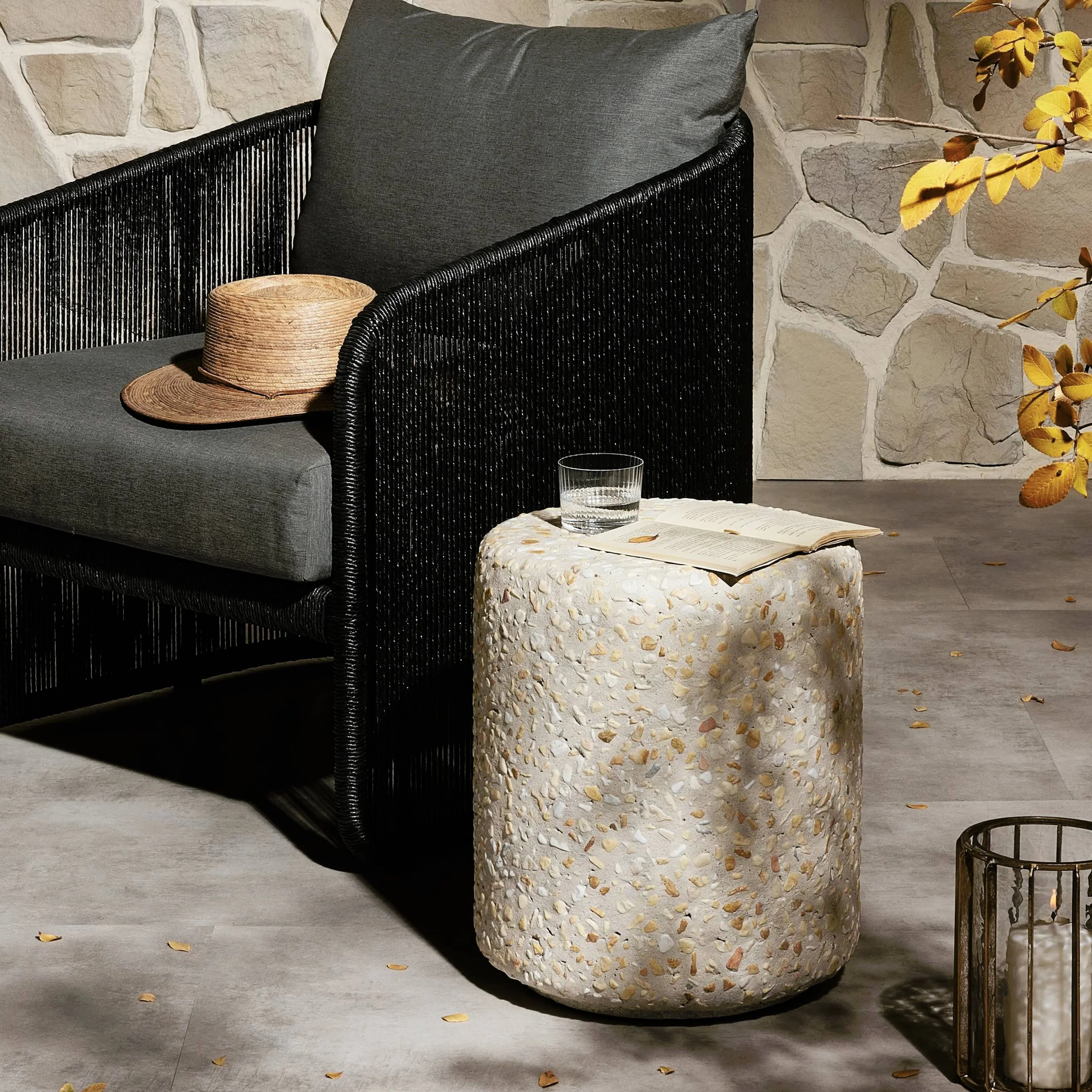 Orlan Outdoor End Table - Image 7