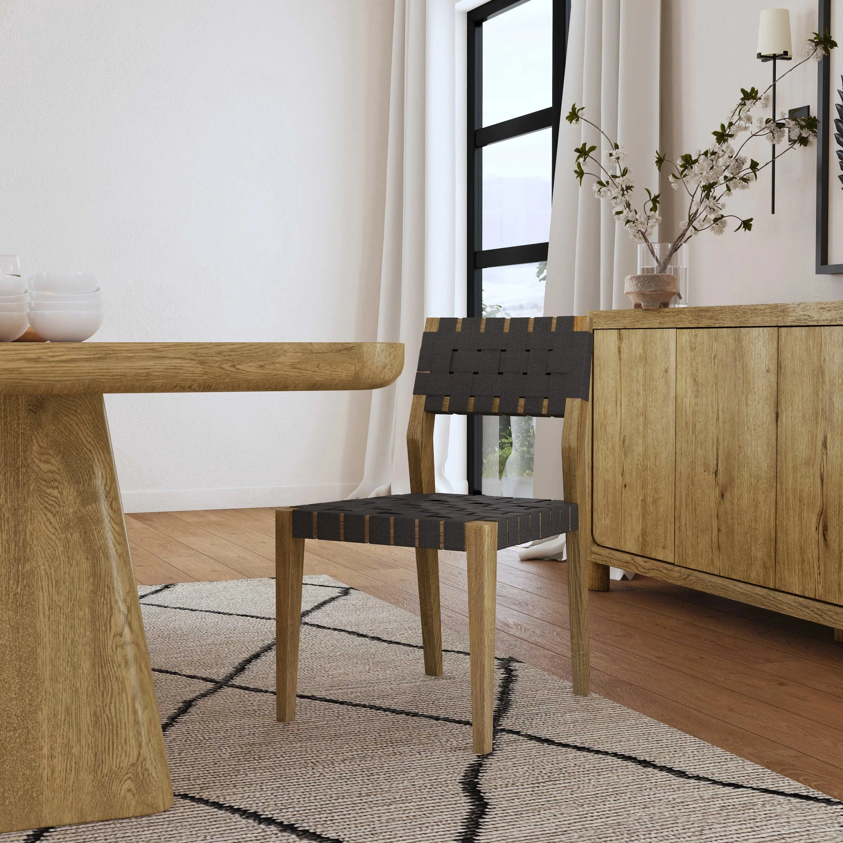 Orlando Oak Dining Chair (Set of 2) - Image 7
