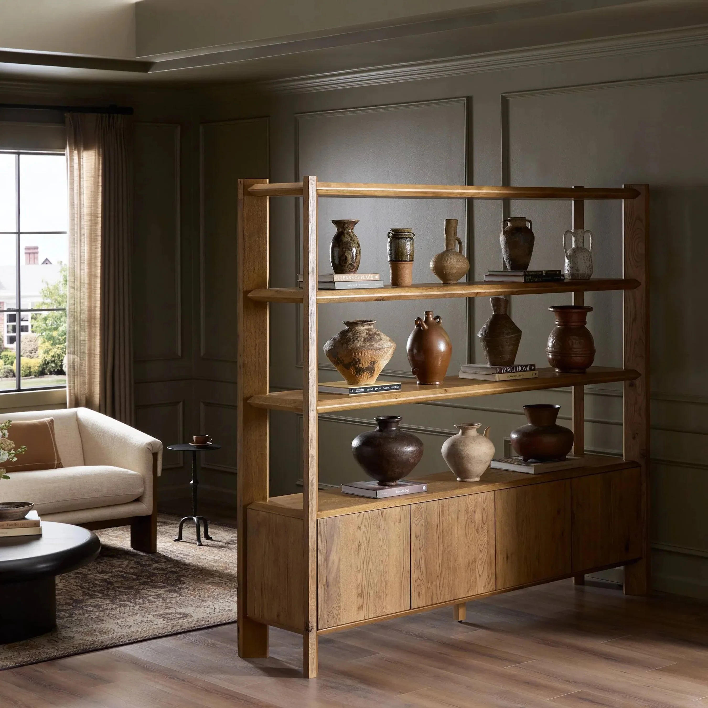 Orwin Wide Bookshelf - Image 12