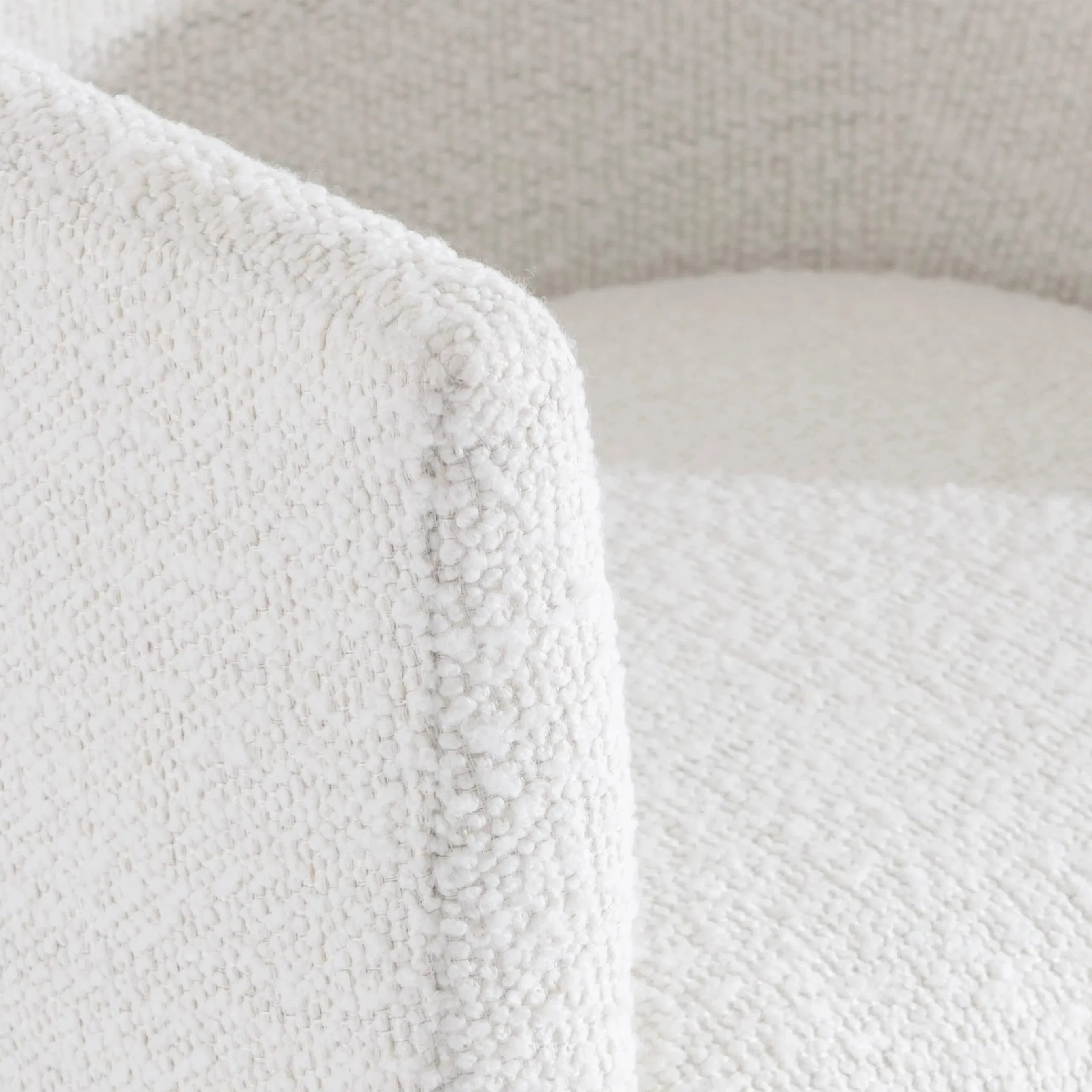 Outline White Arm Chair - Image 5
