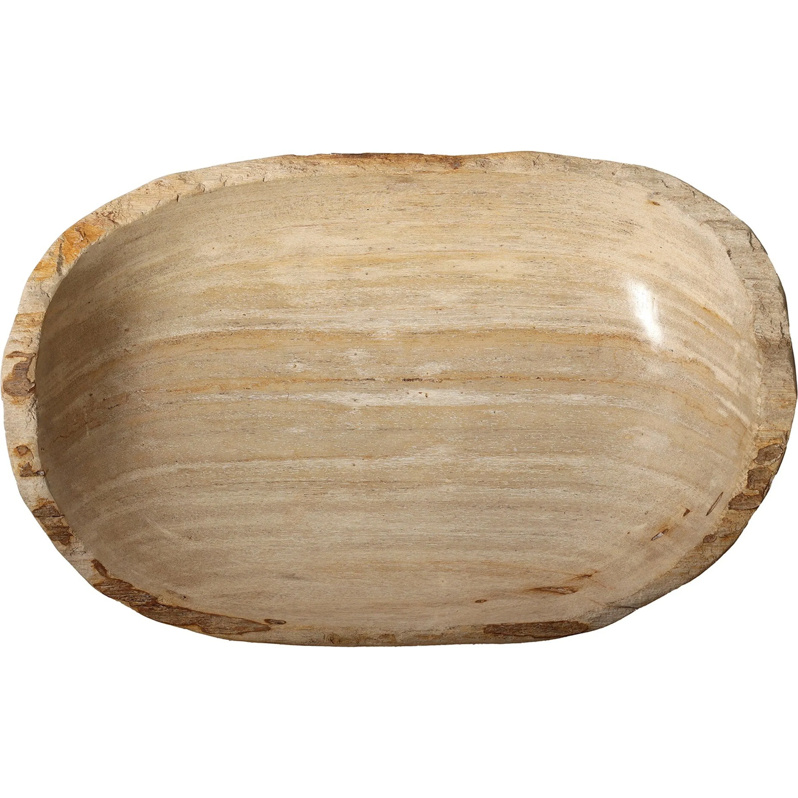 Oval Petrified Wood Bowl - Image 8
